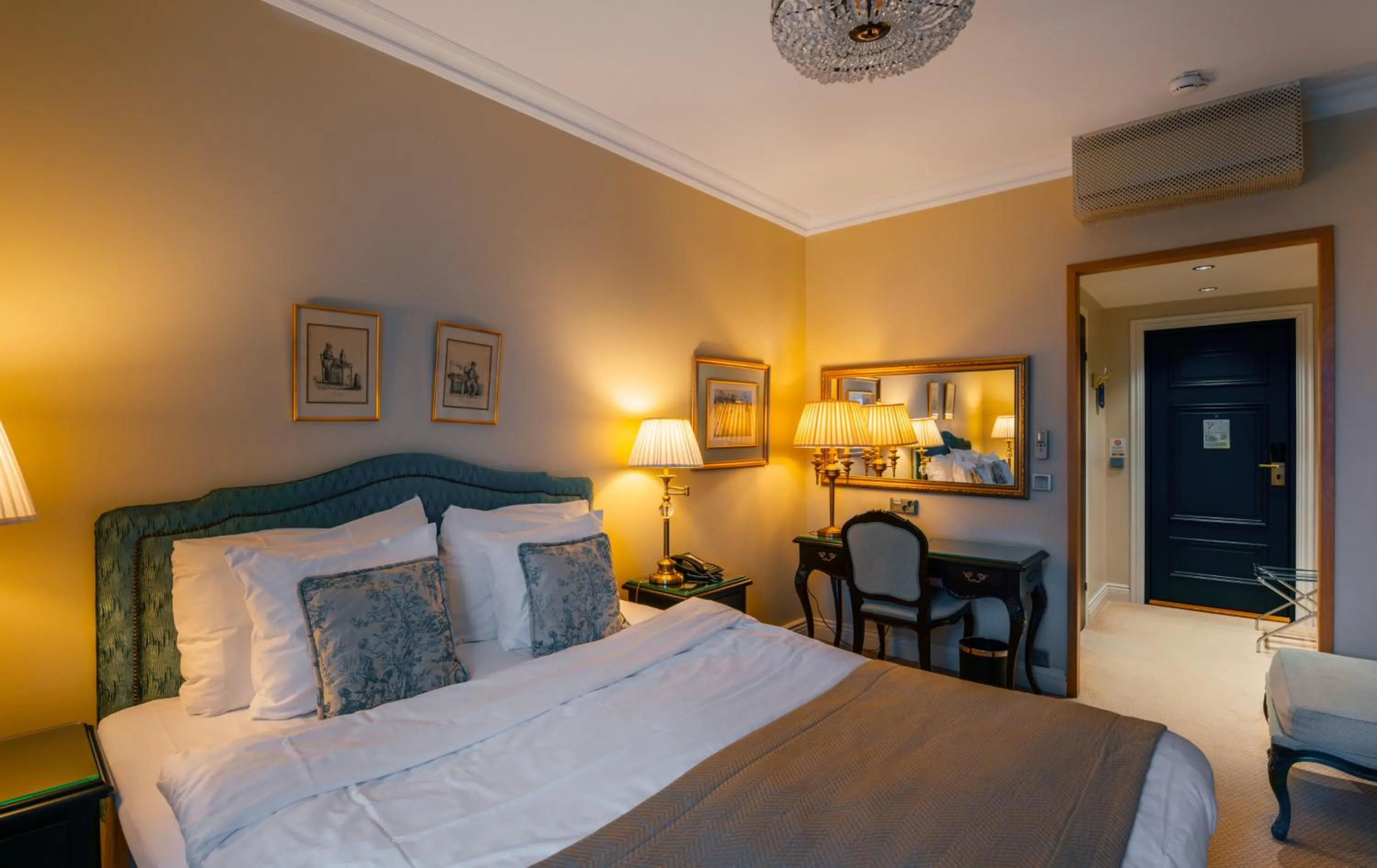 Bed in Hotel Haikko Manor & Spa