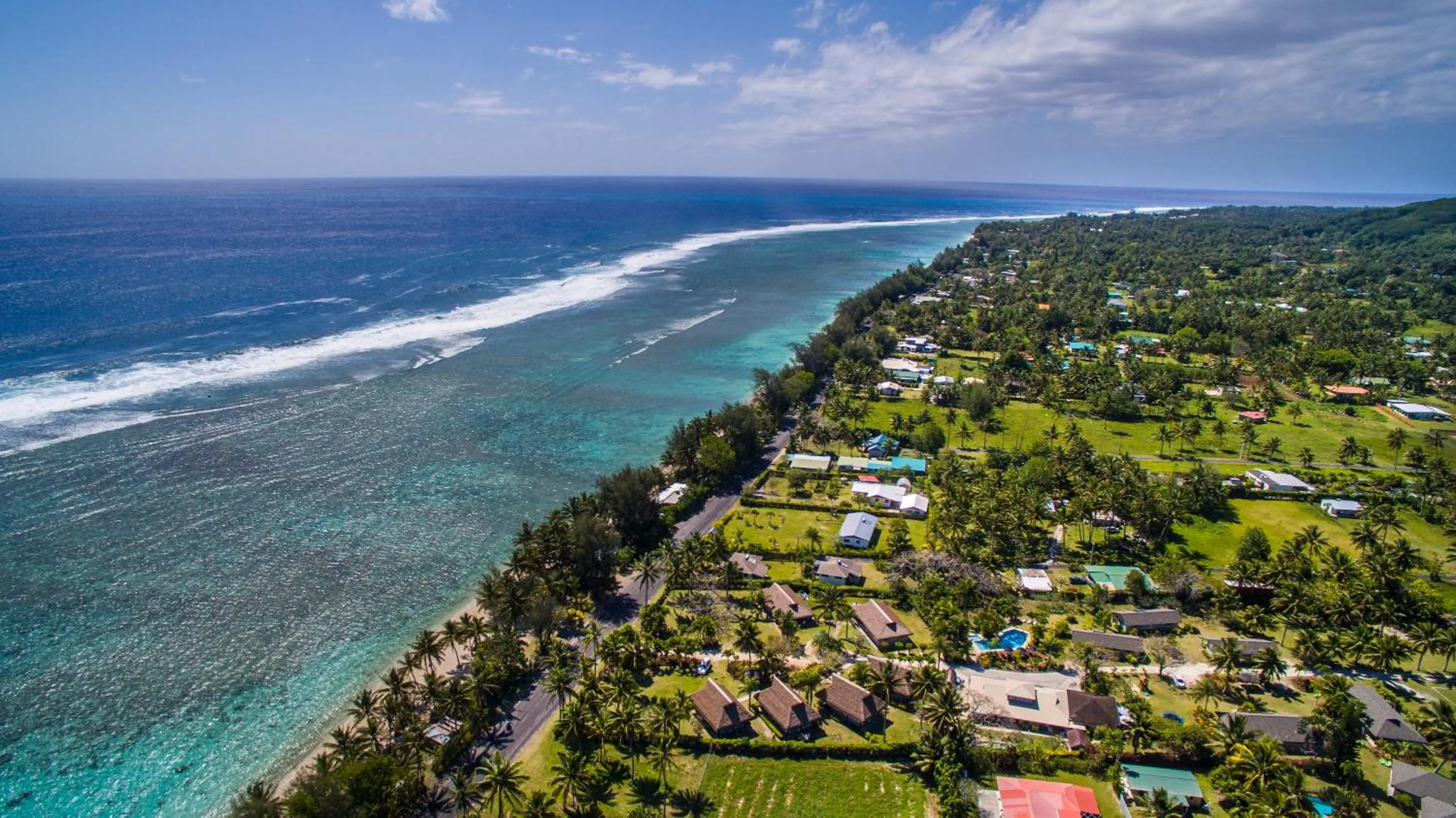 Bird's eye view in Lagoon Breeze Villas