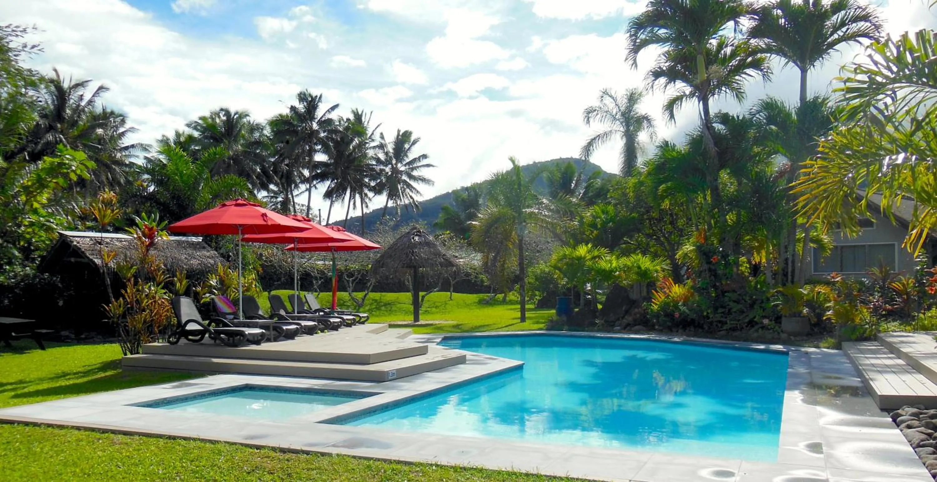 BBQ facilities in Lagoon Breeze Villas