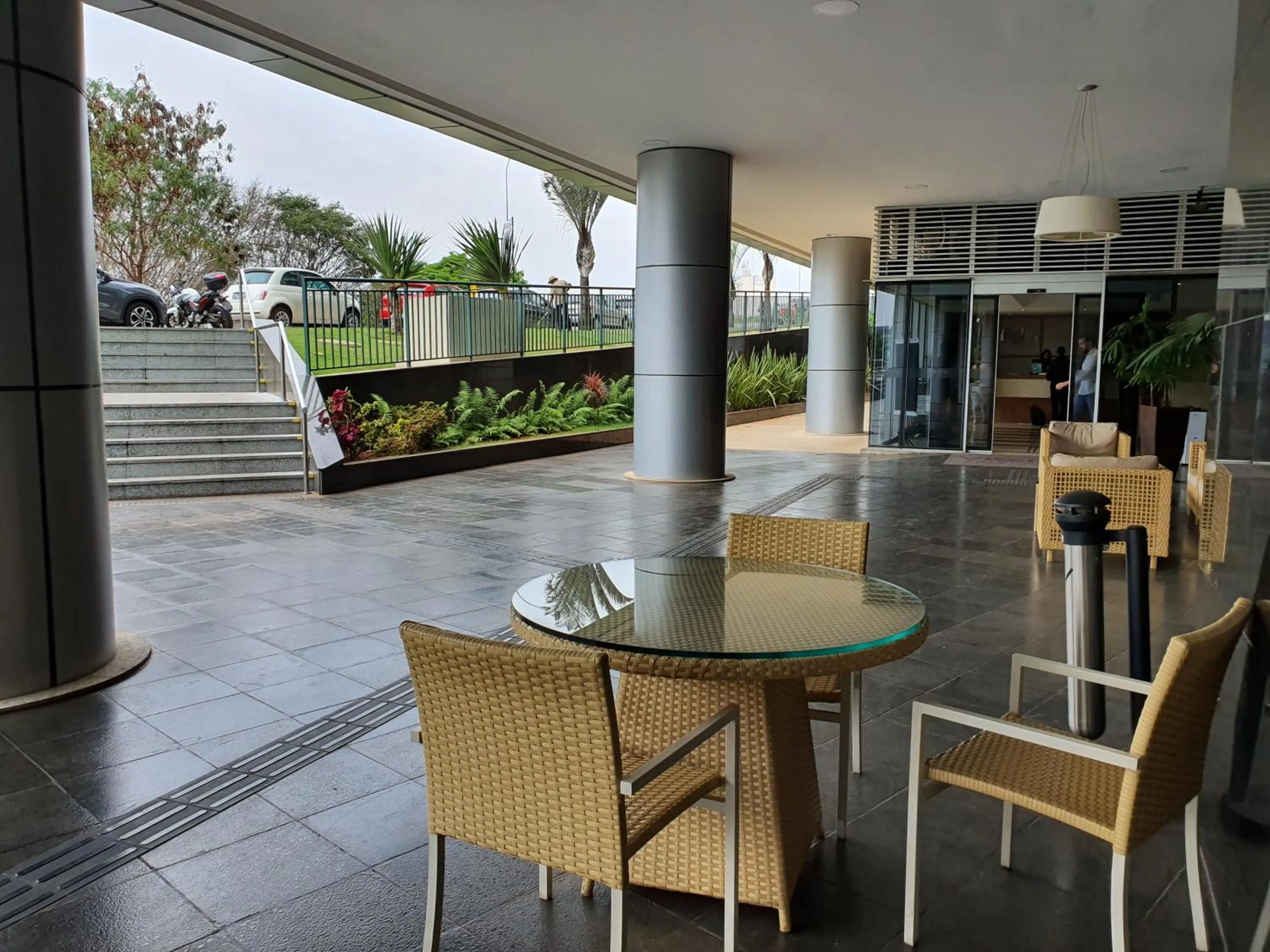 Patio in Aparthotel BSB Flats