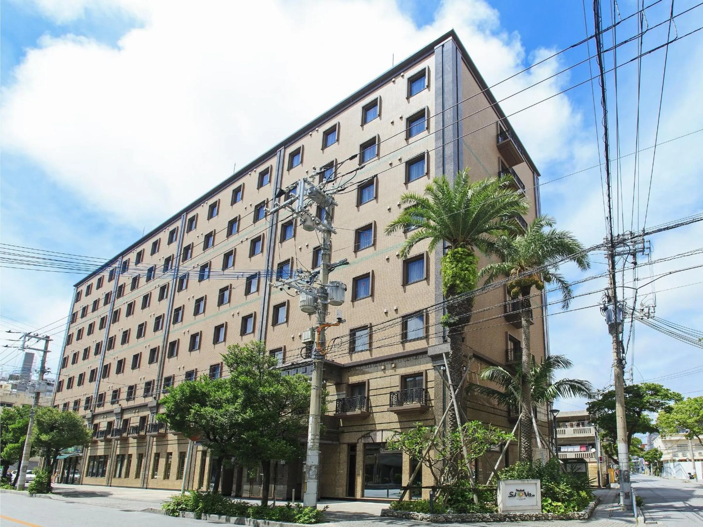 Property building in Sol Vita Hotel Naha