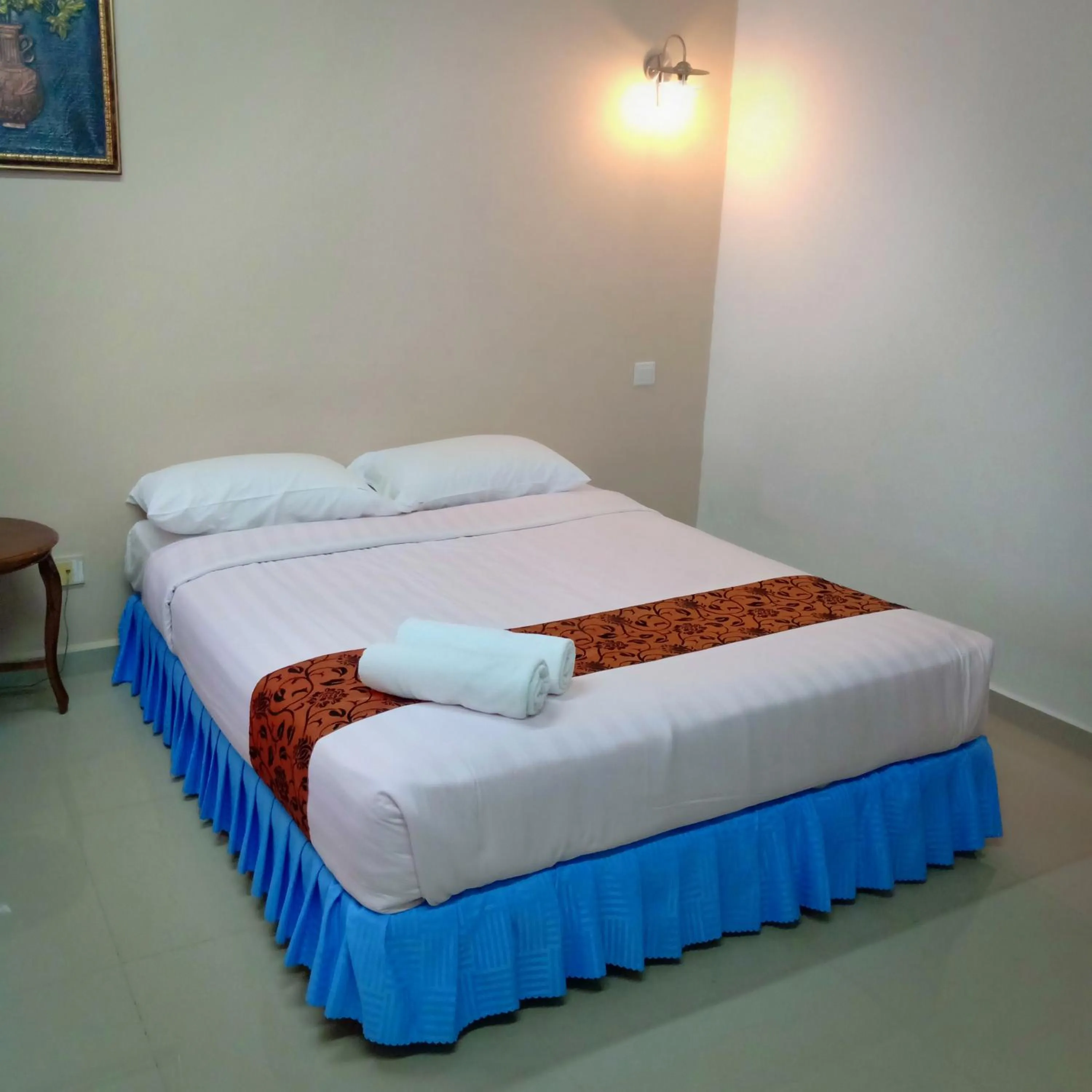 Bed in Hotel K T Mutiara