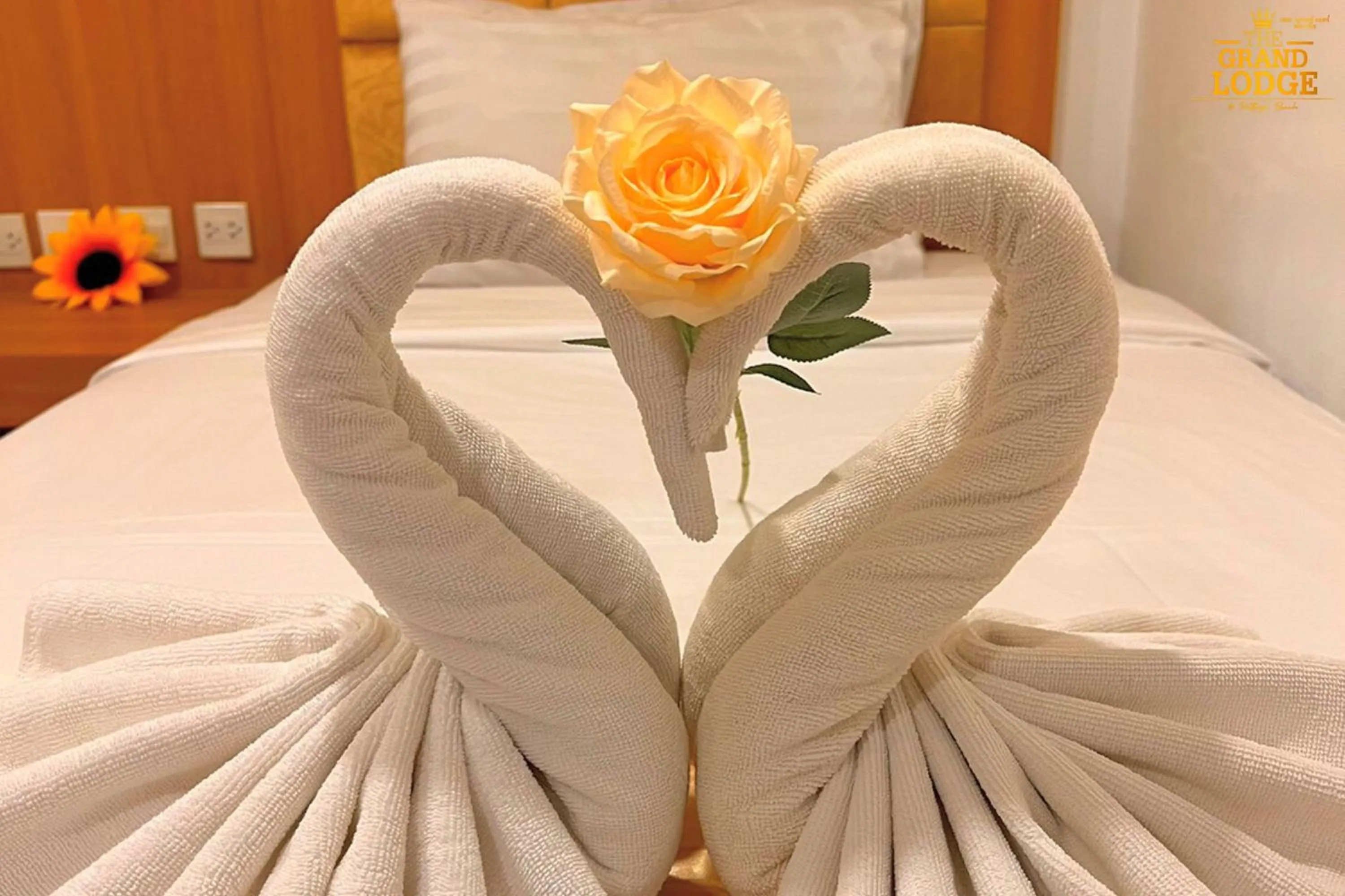 Bed in The Grand Lodge Pattaya