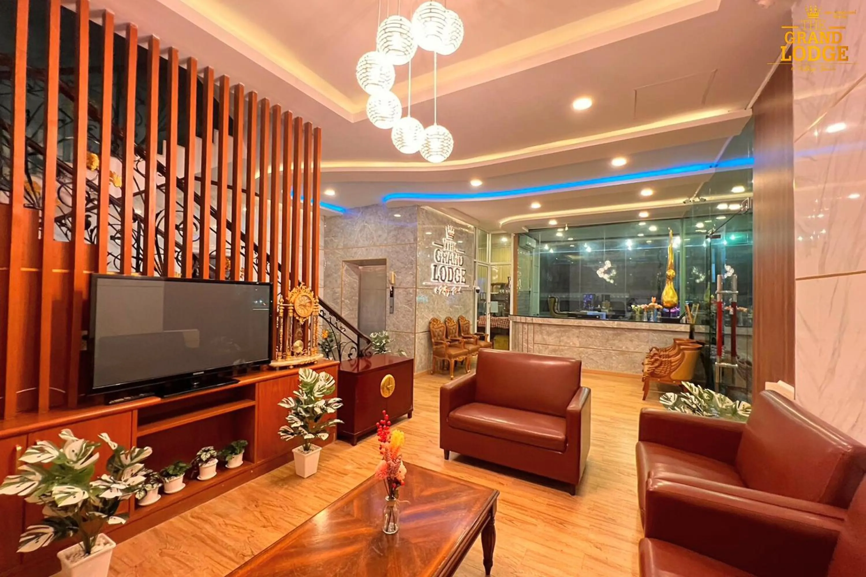 Seating area in The Grand Lodge Pattaya