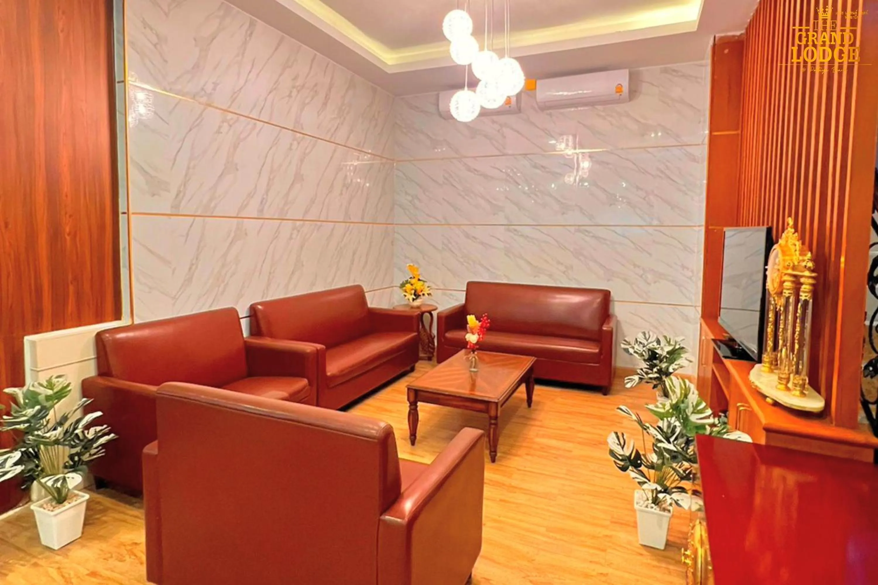 Seating area in The Grand Lodge Pattaya