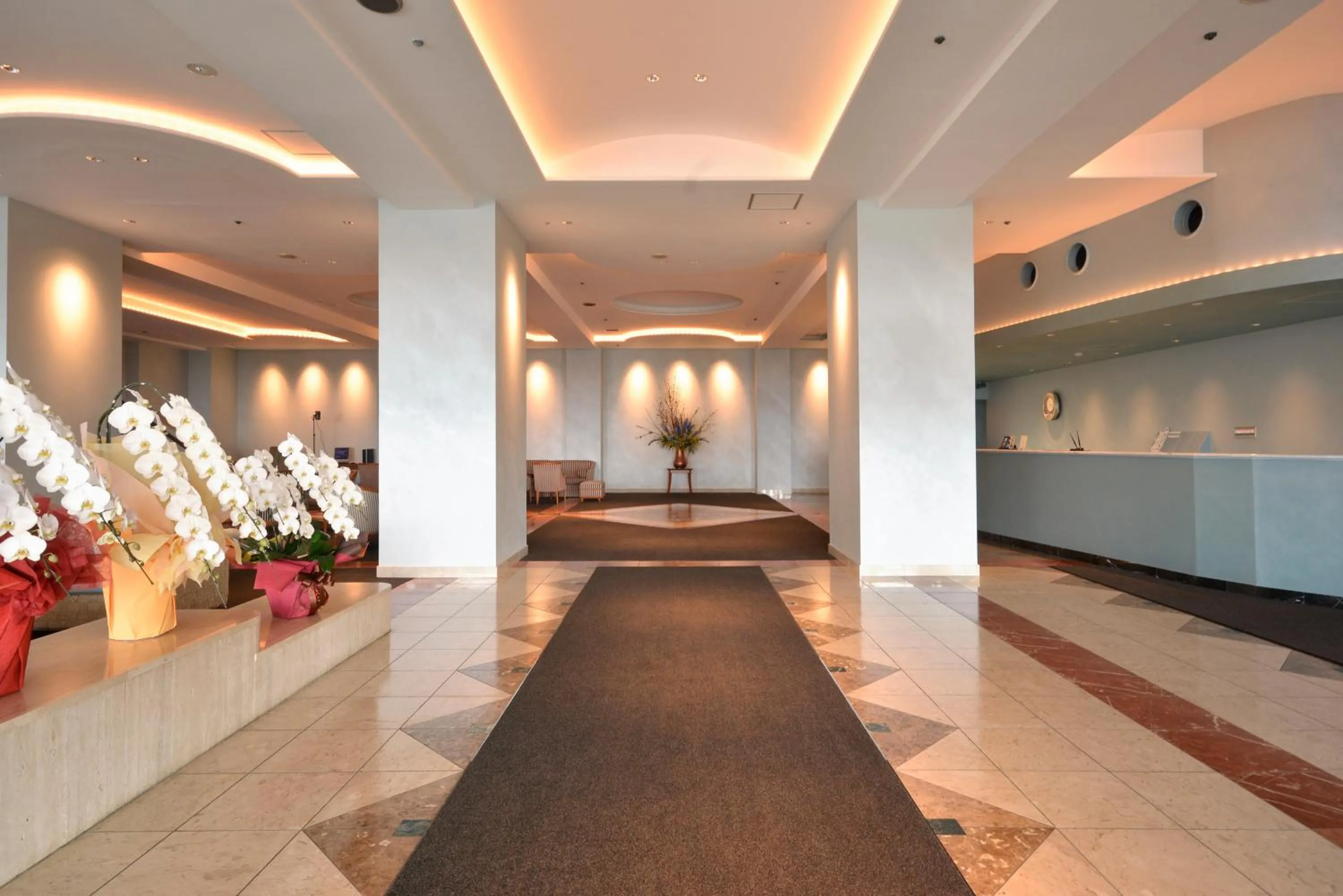 Lobby or reception in Hotel Sanrakuso