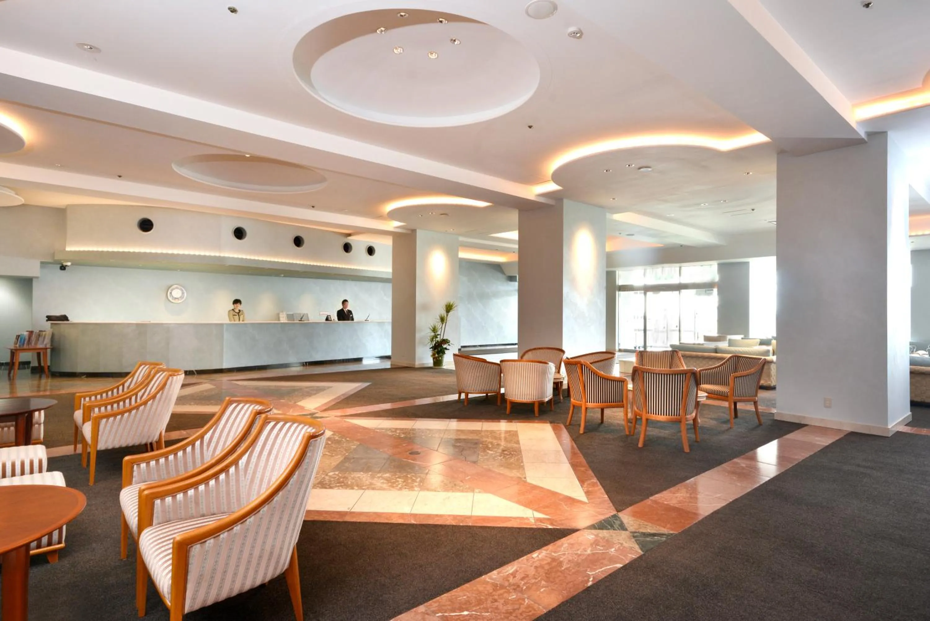 Lobby or reception in Hotel Sanrakuso