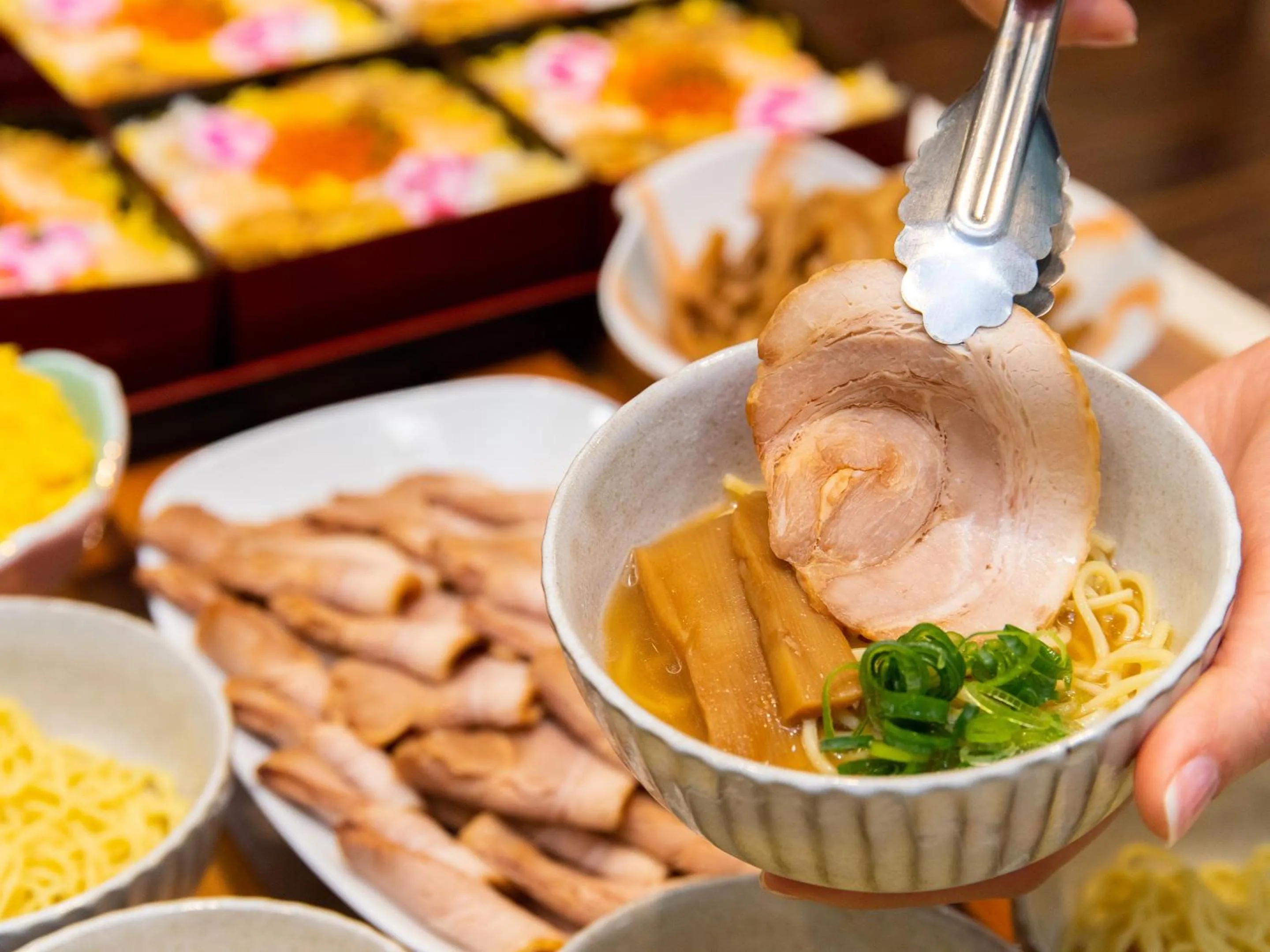 Dinner in Hotel Sanrakuso