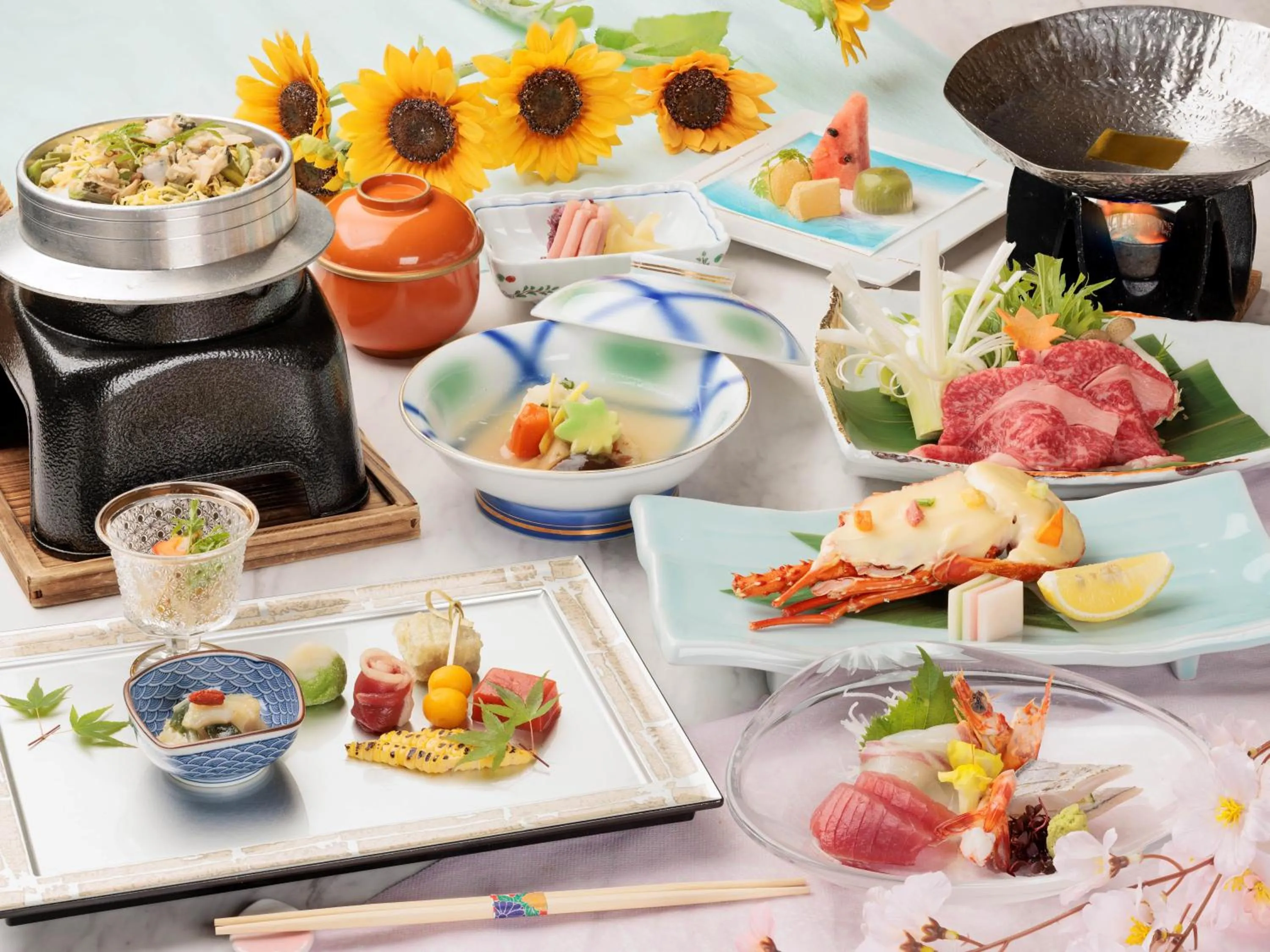 Restaurant/places to eat in Hotel Sanrakuso