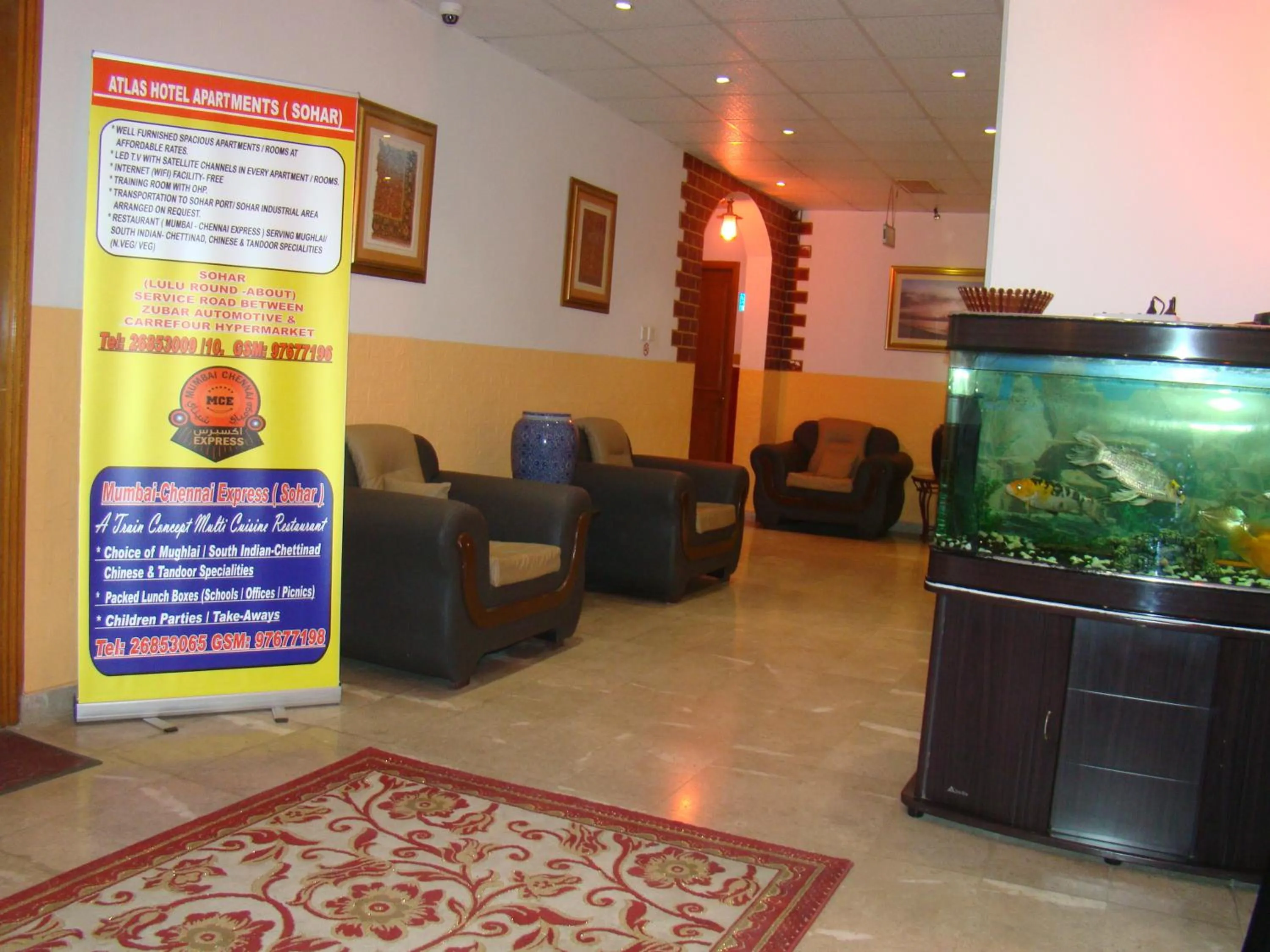 Facade/entrance in Atlas Hotel Apartments