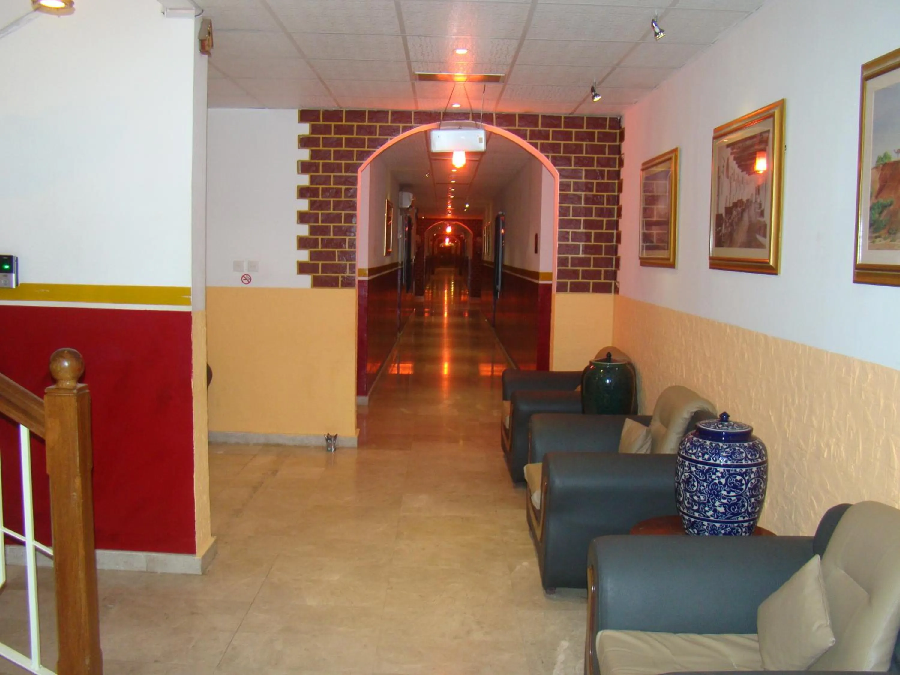 Facade/entrance in Atlas Hotel Apartments