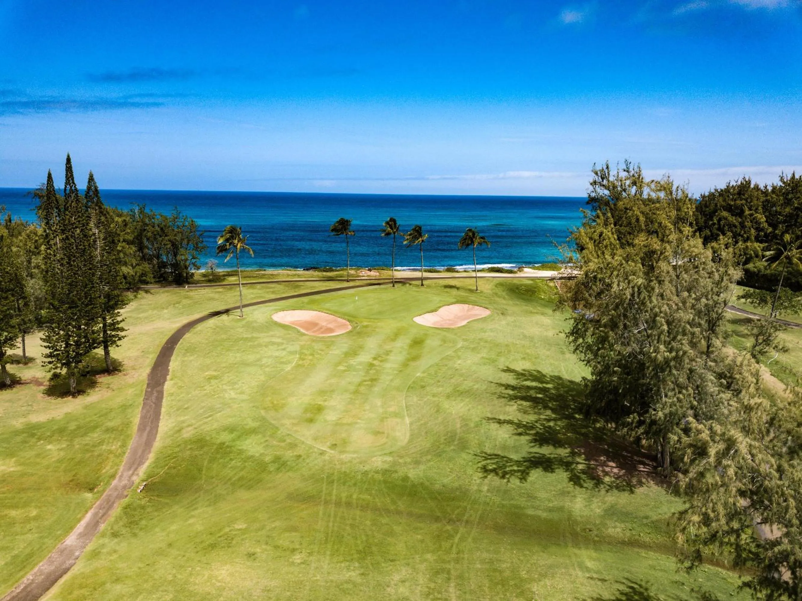 Golfcourse in Ocean Villas at Turtle Bay
