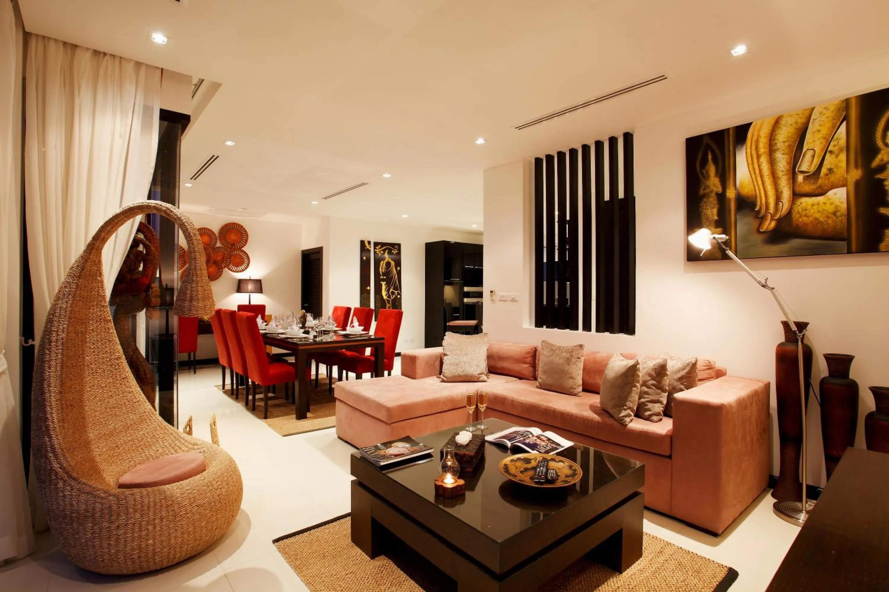 Living room in By The Lake Villas