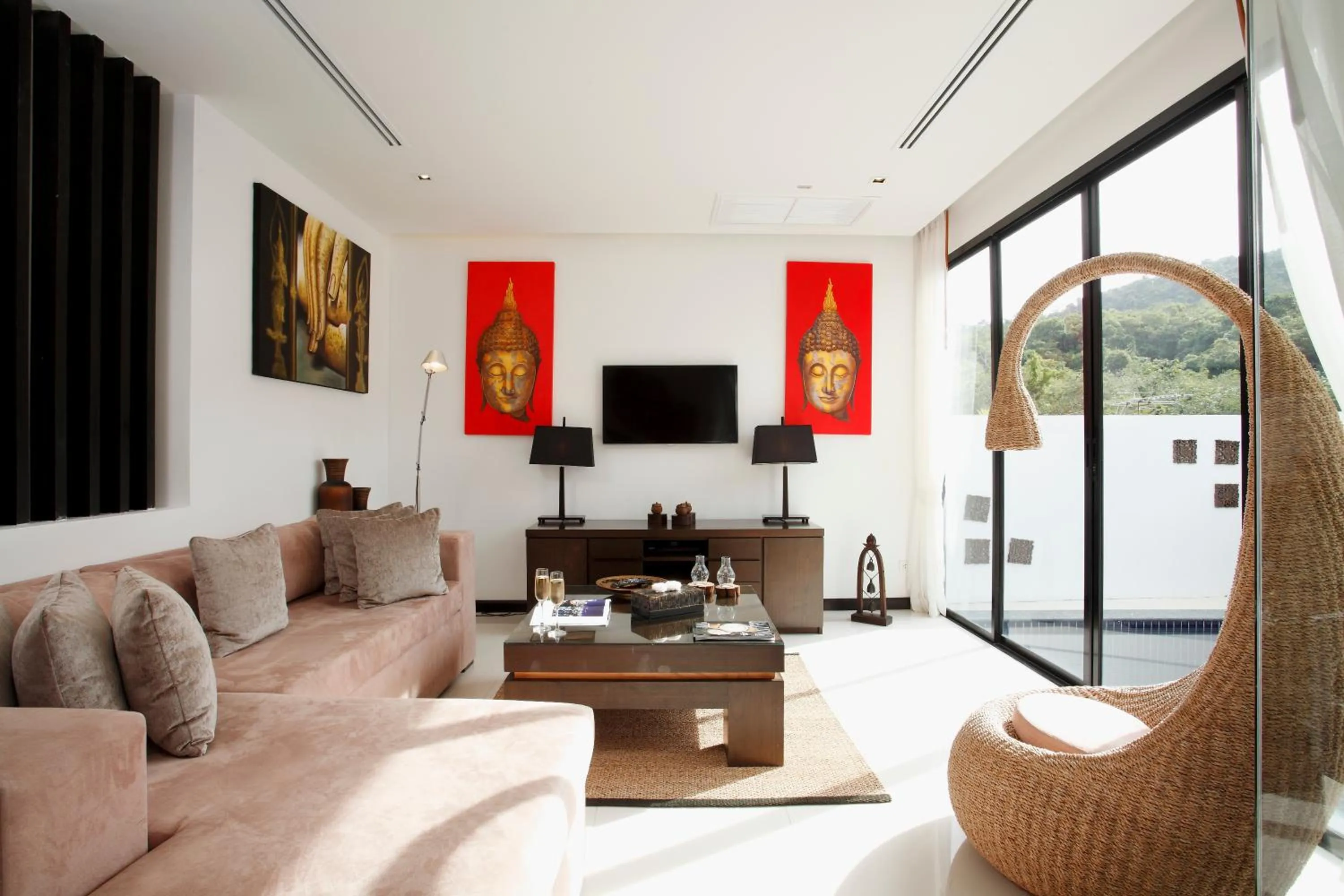 Living room in By The Lake Villas