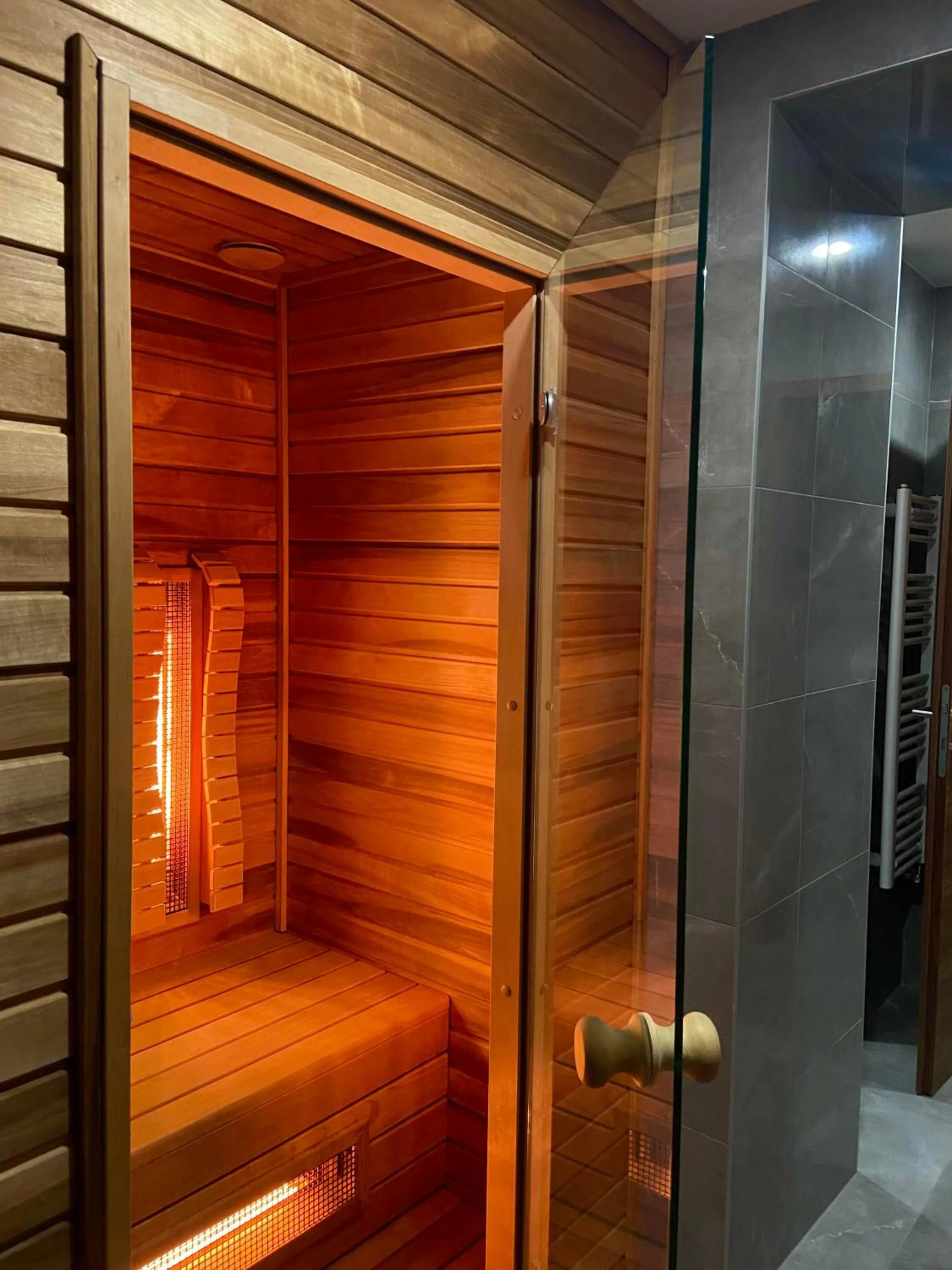 Sauna in Artis Boutique Hotel