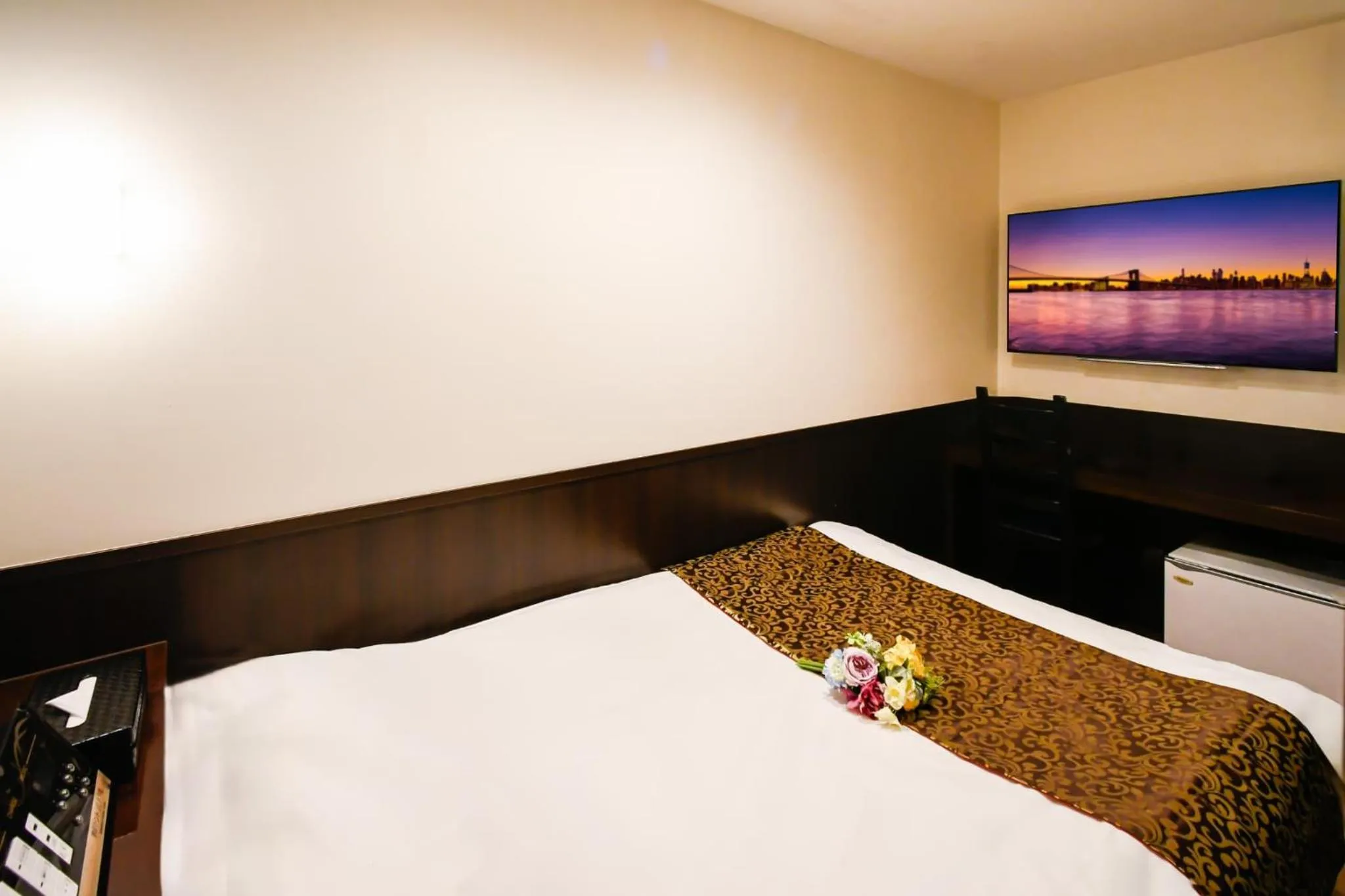 Bed in Ikebukuro Central Hotel