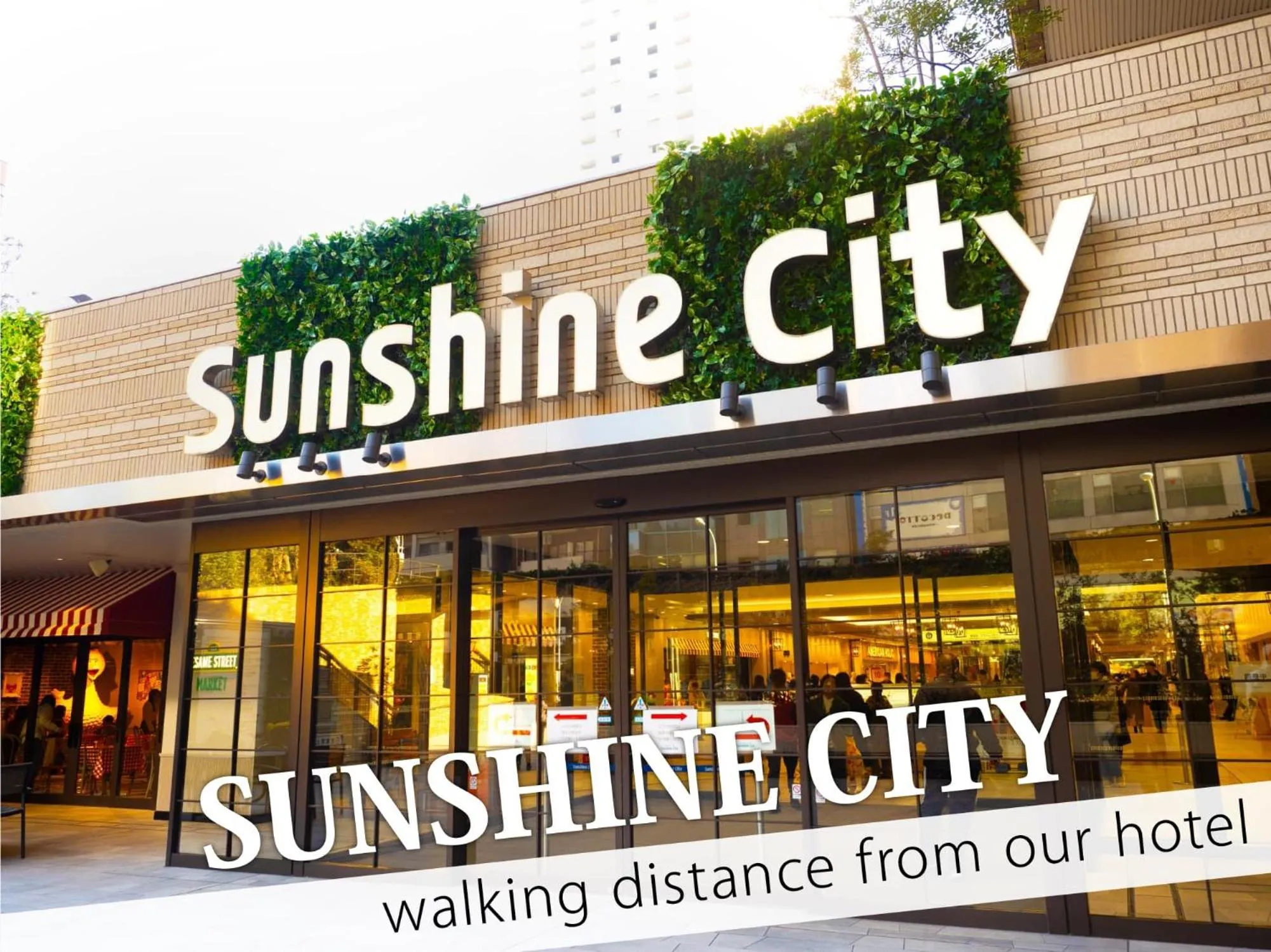 Nearby landmark in Ikebukuro Central Hotel