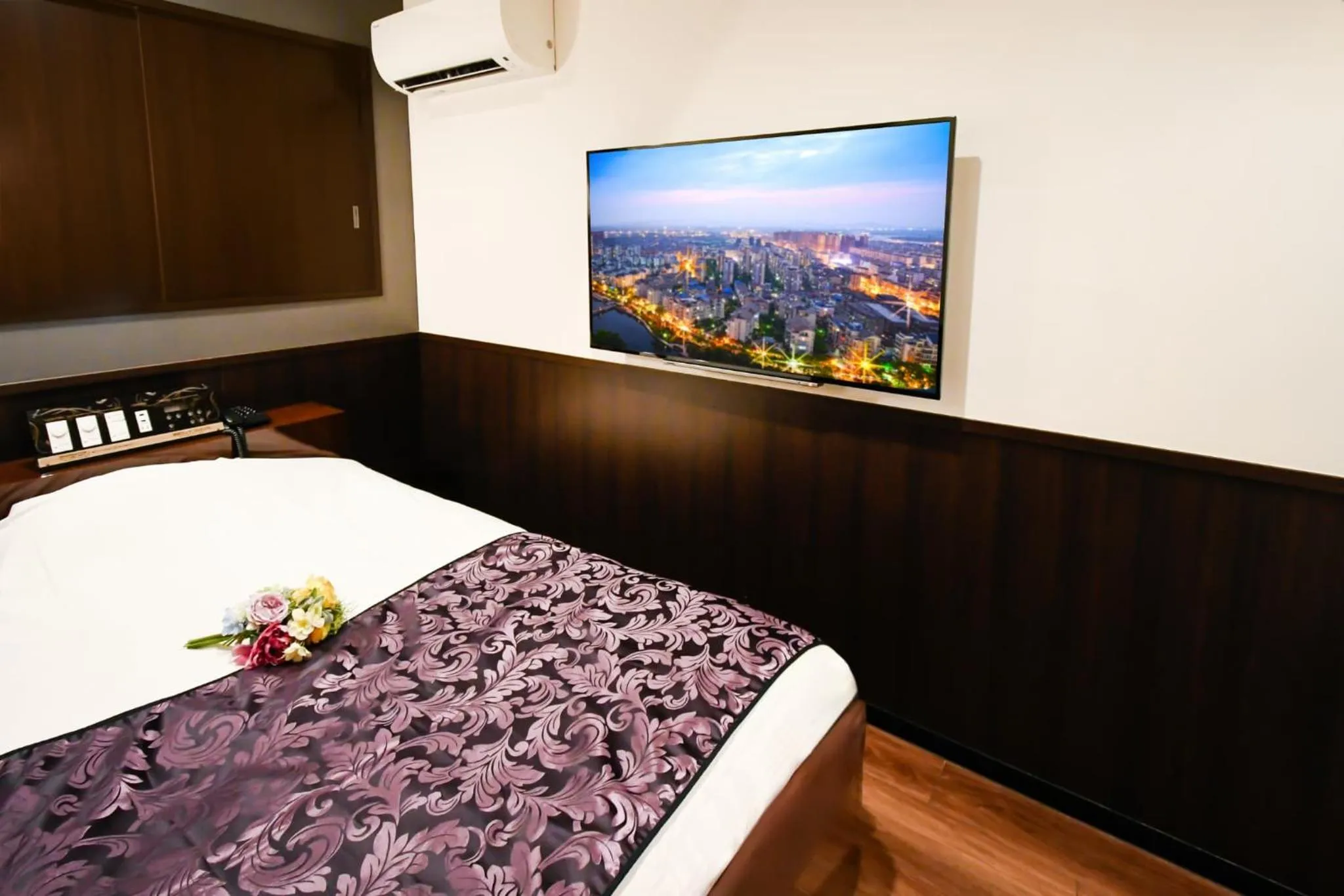 Bed in Ikebukuro Central Hotel