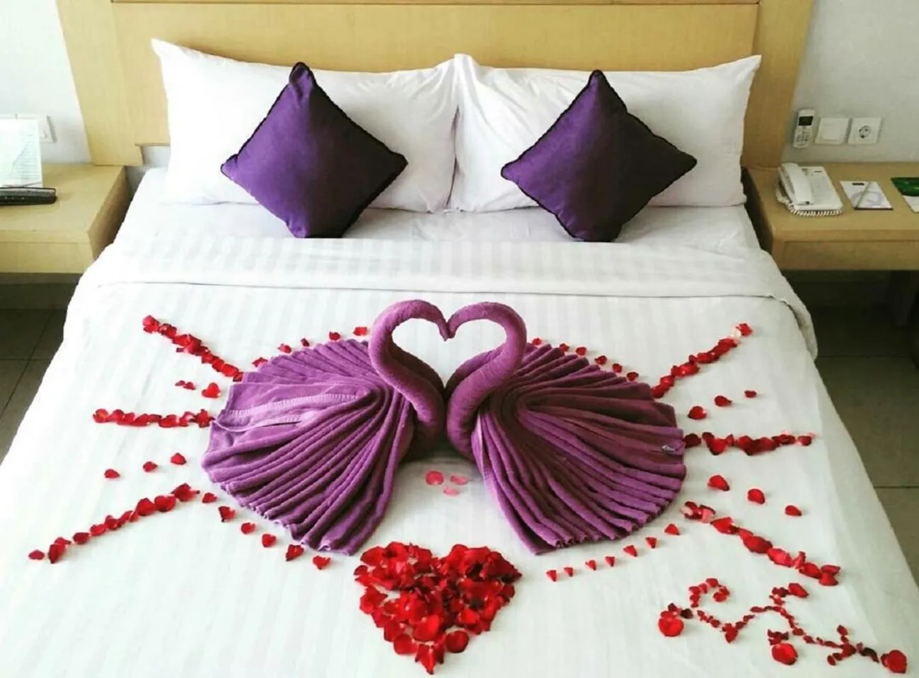 Decorative detail, Bed in Quest Hotel Kuta by ASTON