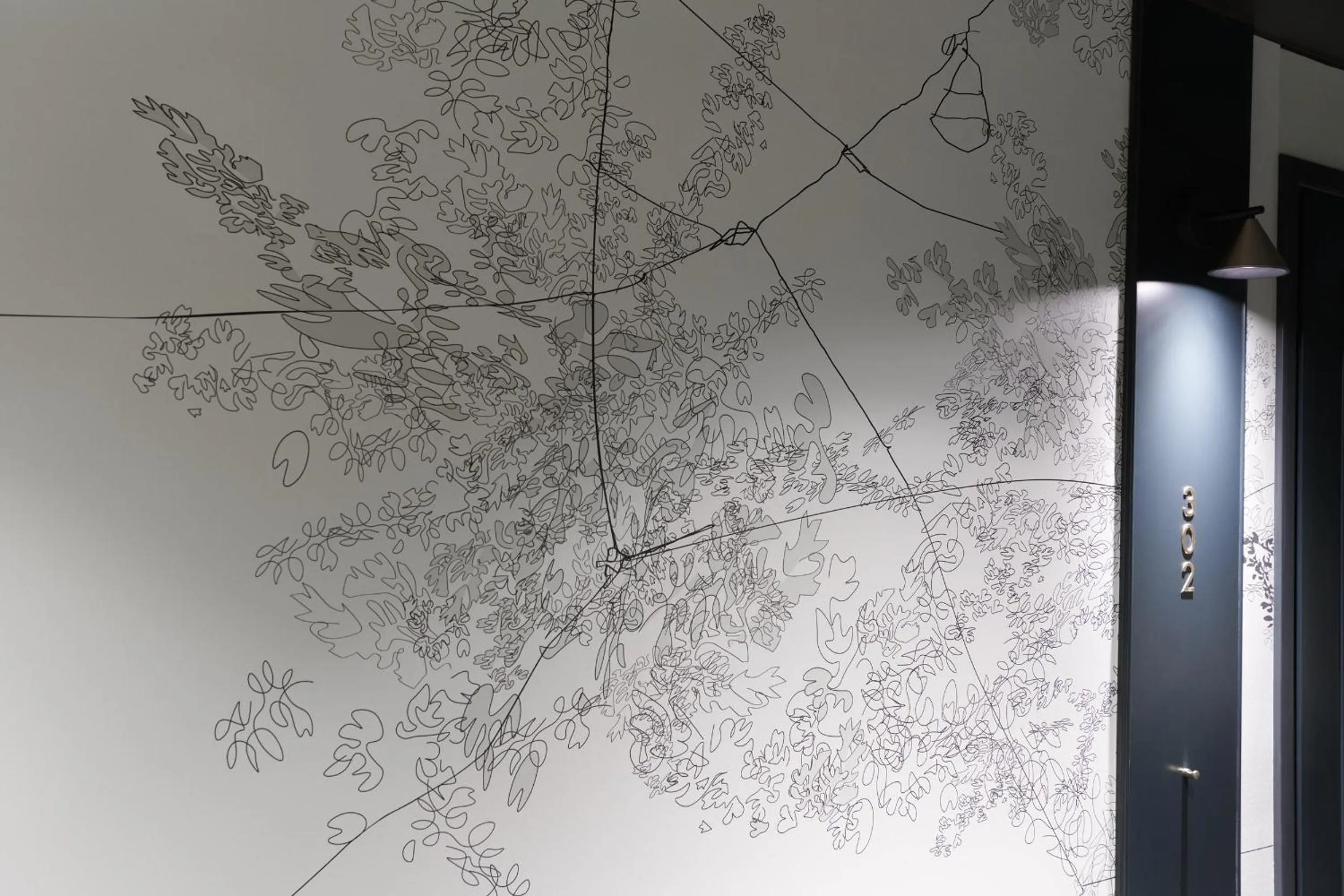 Decorative detail in Solo Sokos Hotel Helsinki