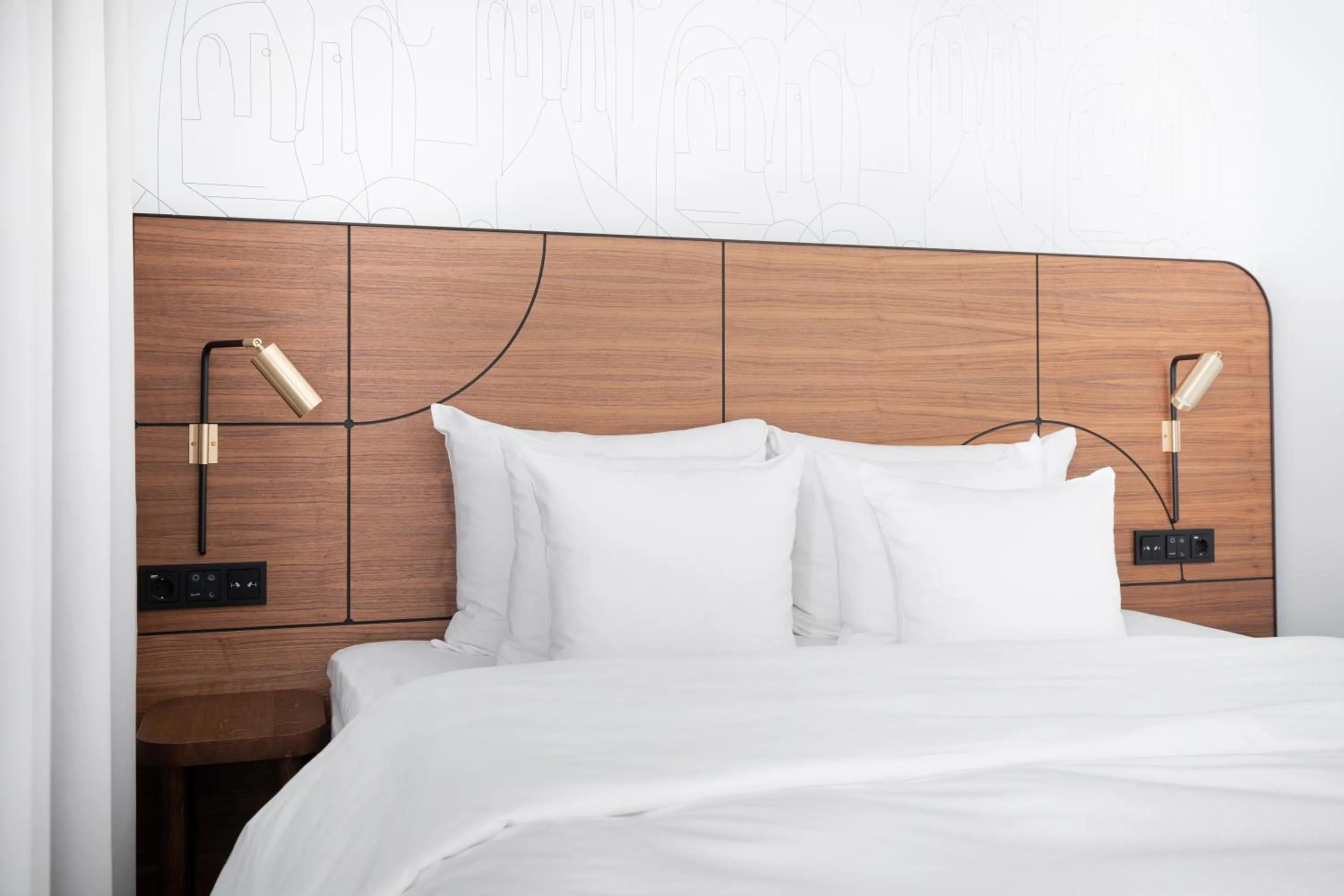 Bed in Solo Sokos Hotel Helsinki