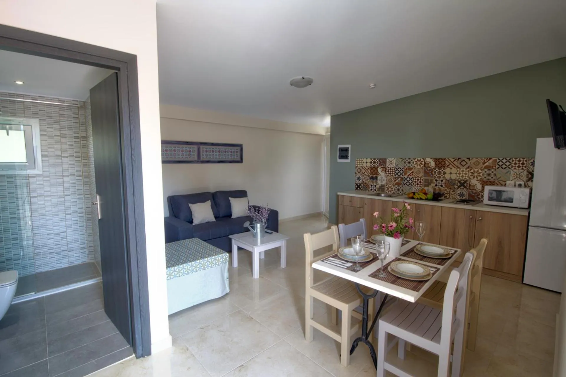 TV and multimedia in Two Brothers Studios & Apts