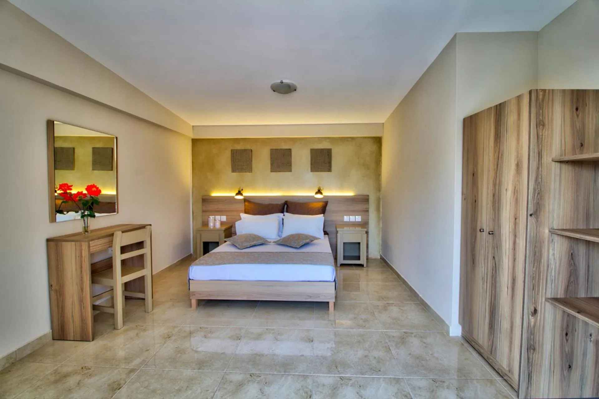 Bed in Two Brothers Studios & Apts