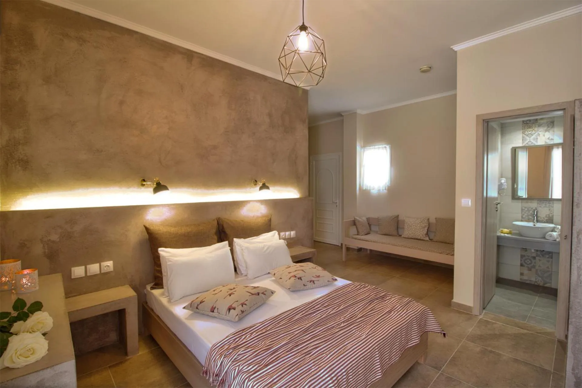 Bed in Two Brothers Studios & Apts