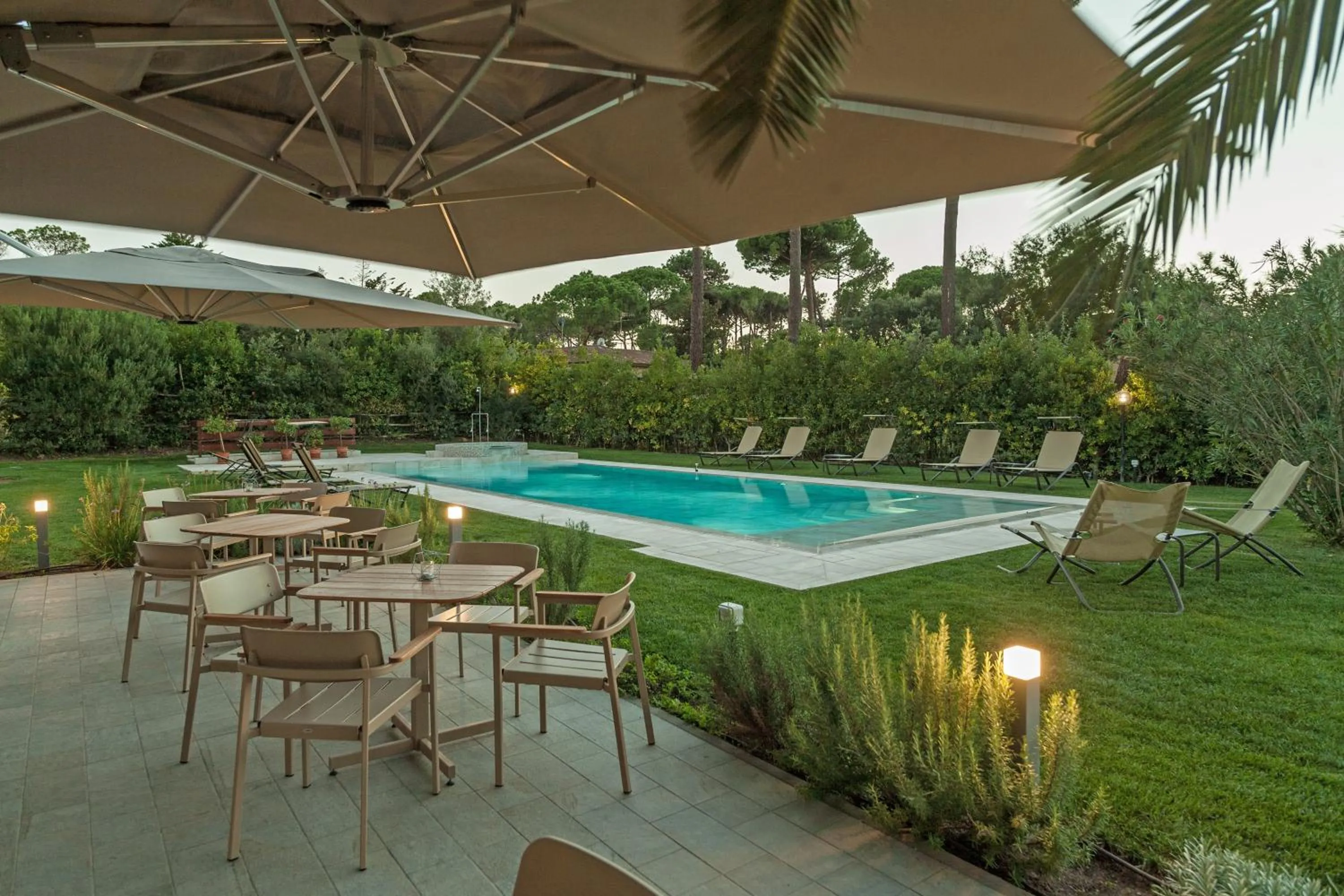 Patio in Arli Hotel Hideaway Punta Ala - Adults Only