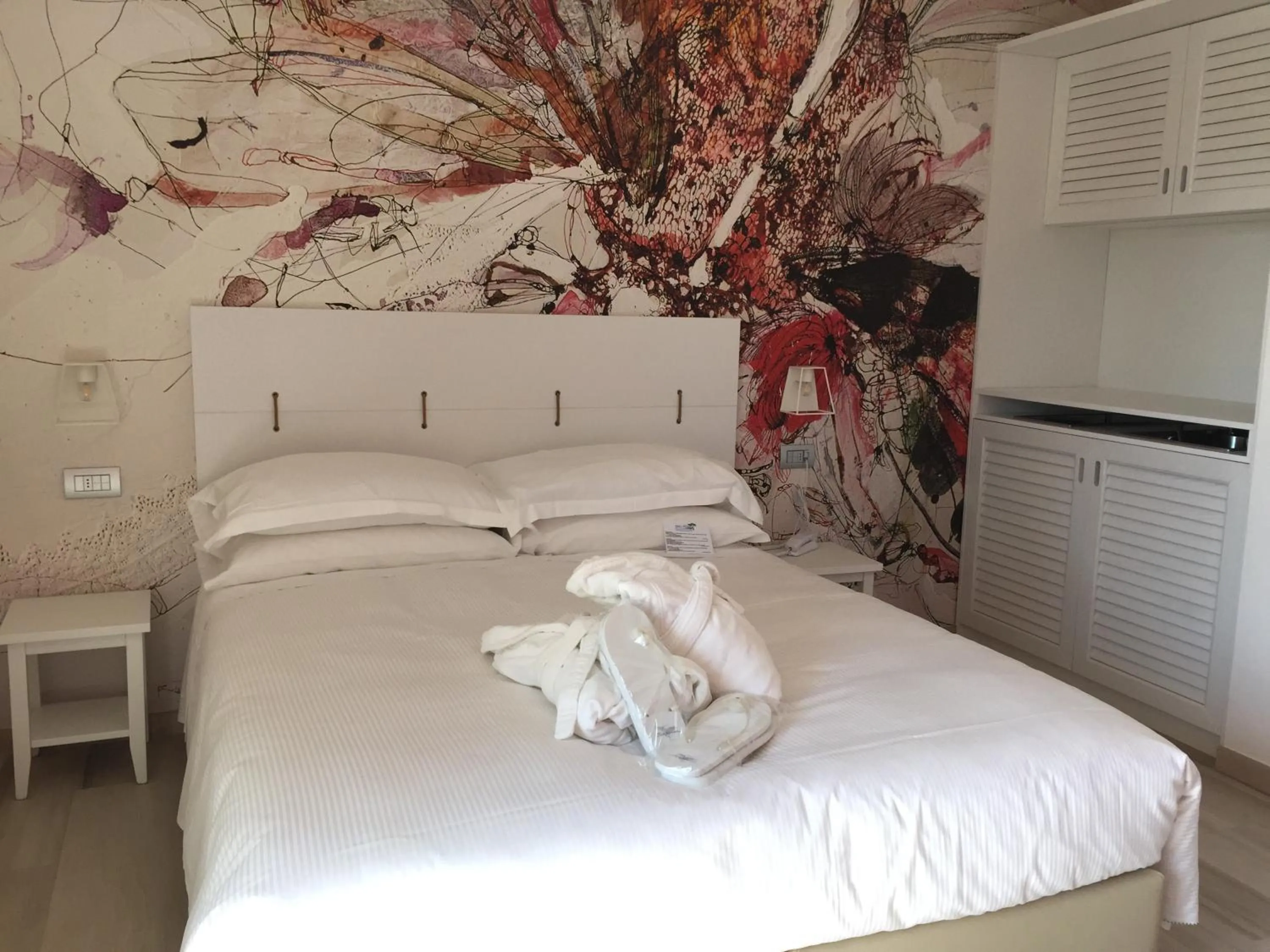 Bed in Arli Hotel Hideaway Punta Ala - Adults Only