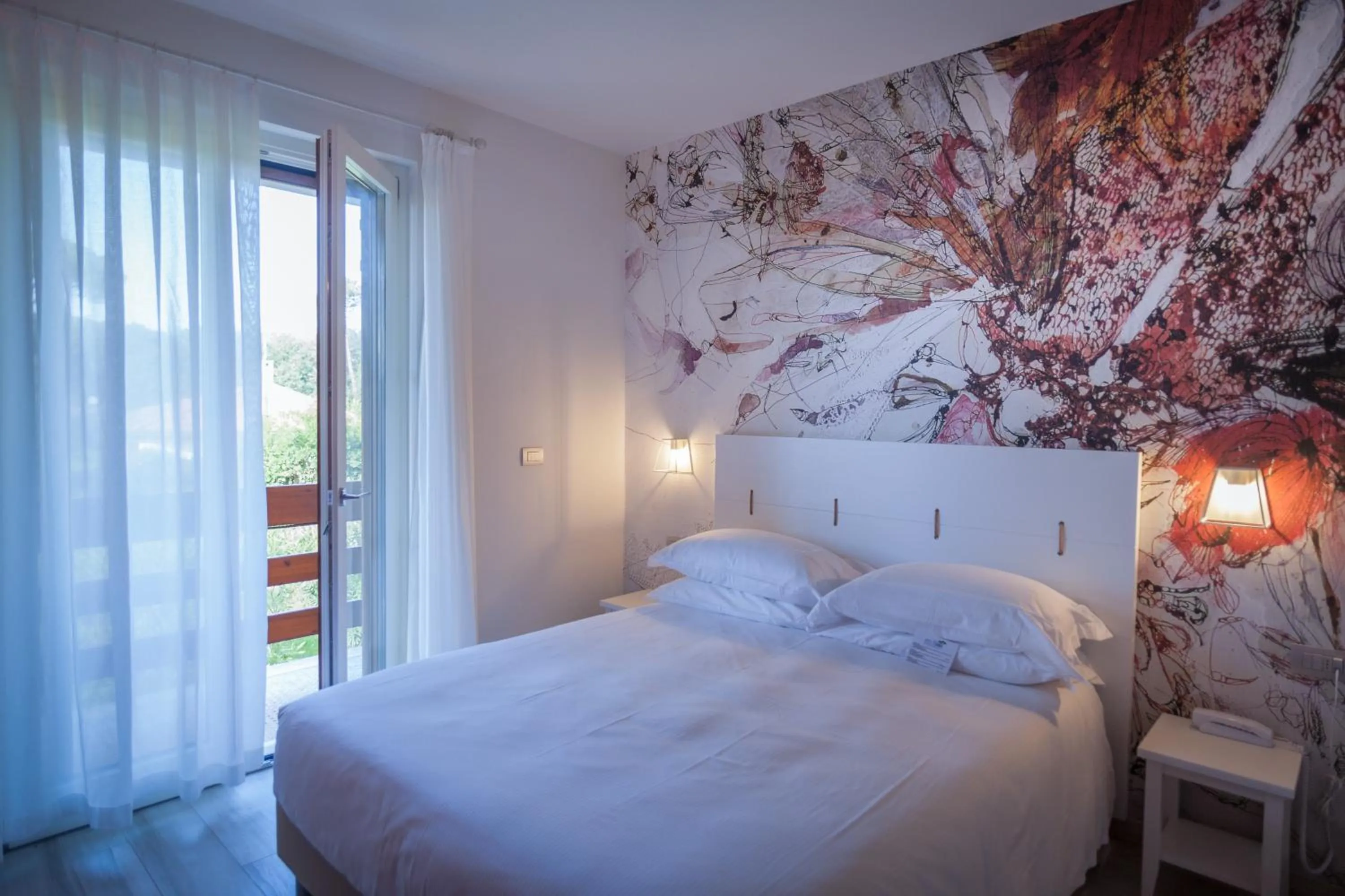 Bed in Arli Hotel Hideaway Punta Ala - Adults Only