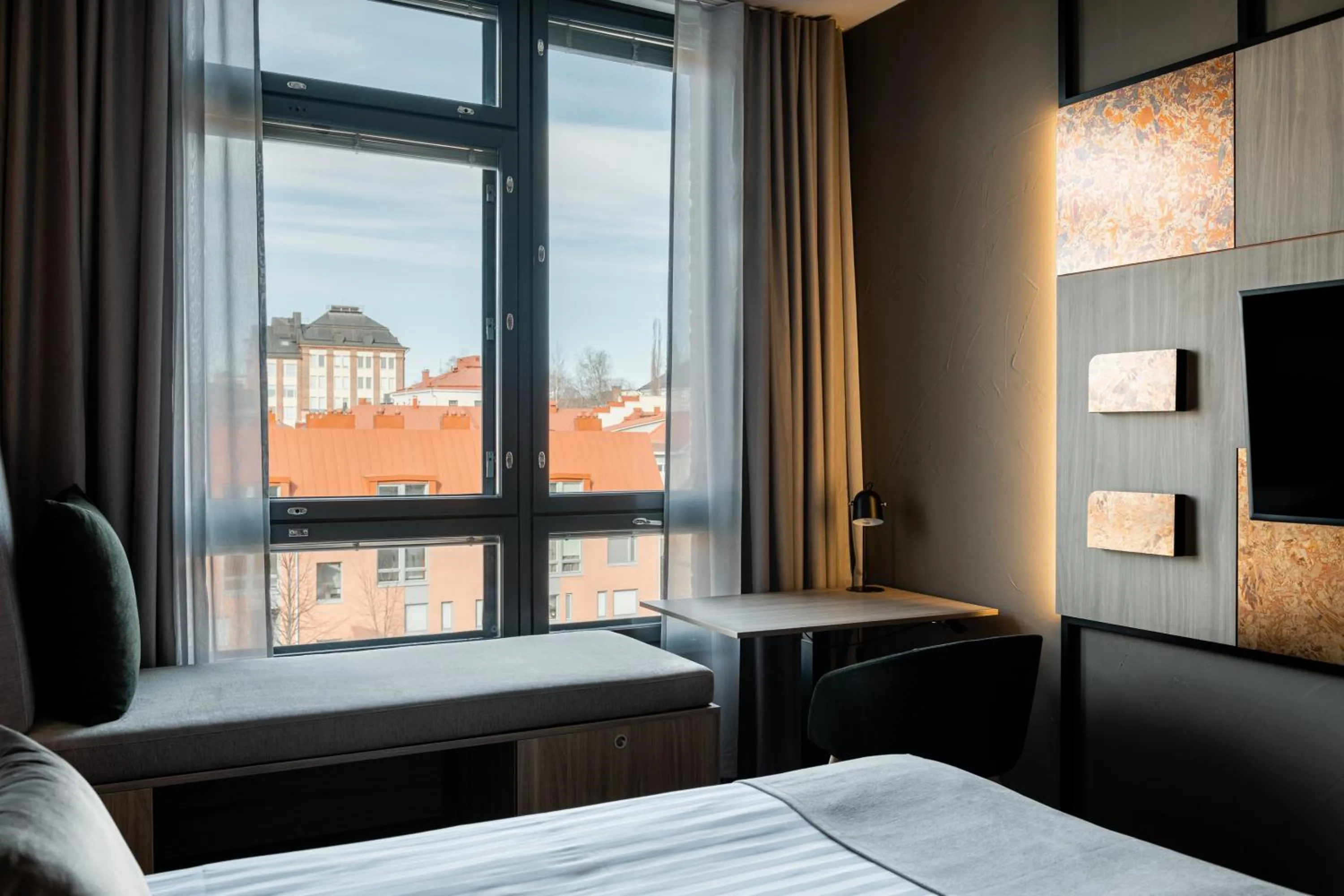 Bedroom, Bed in Original Sokos Hotel Puijonsarvi