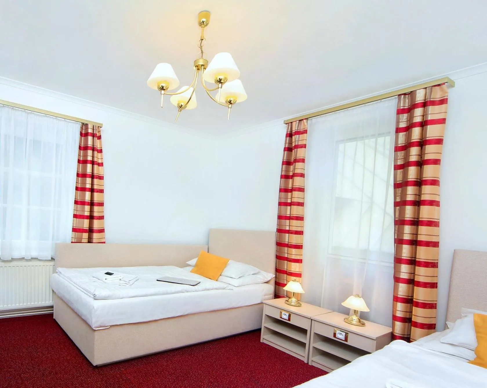 Photo of the whole room, Bed in Hotel Hradec