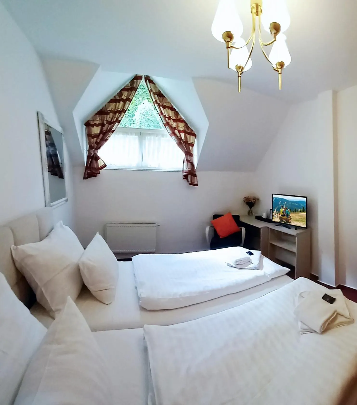Photo of the whole room, Bed in Hotel Hradec