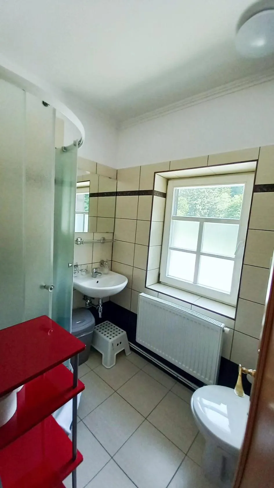 Bathroom in Hotel Hradec