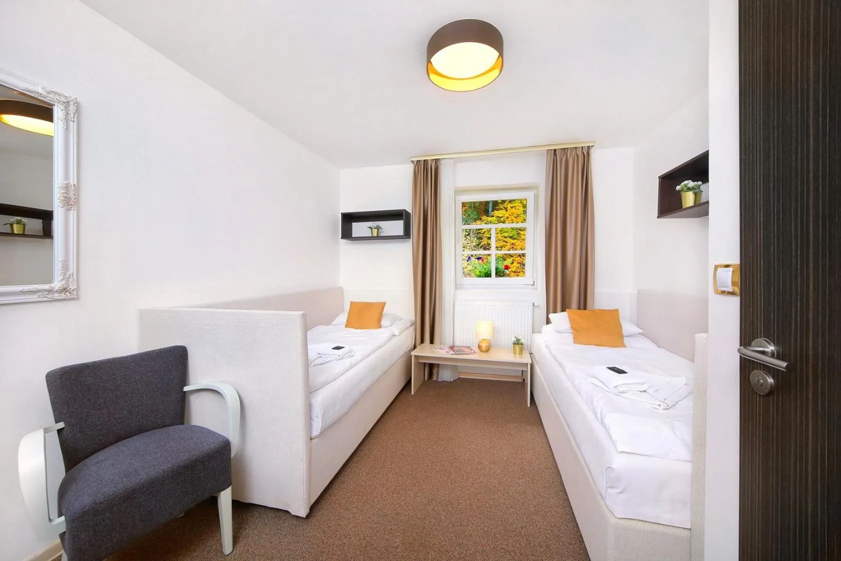 Photo of the whole room, Bed in Hotel Hradec