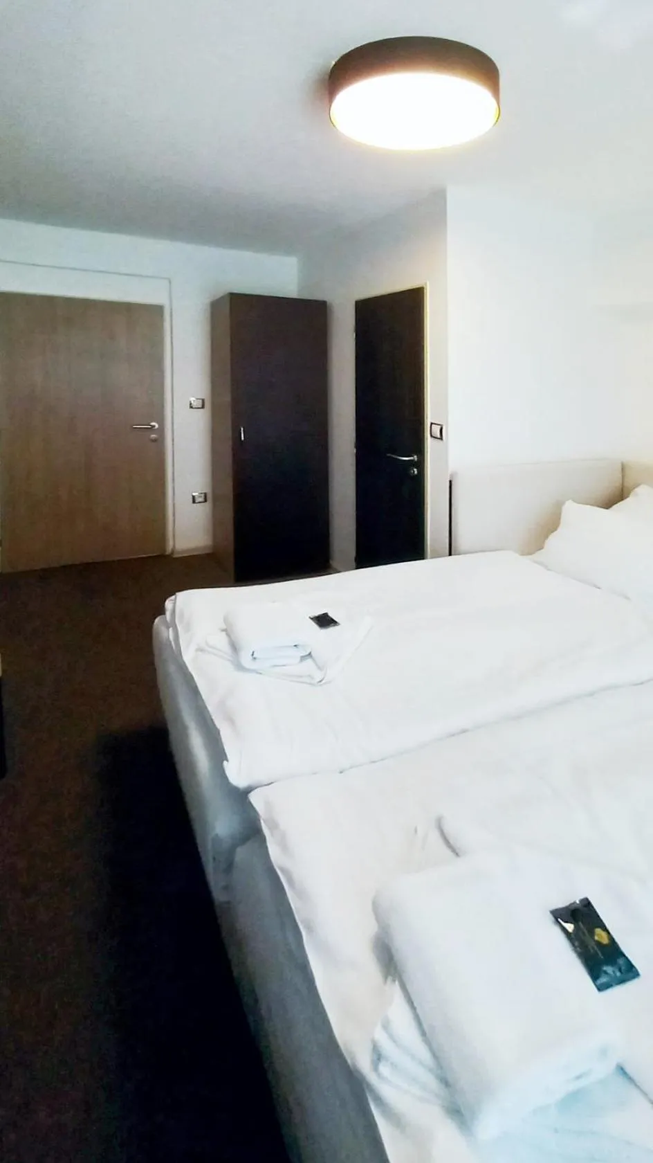 Bed in Hotel Hradec