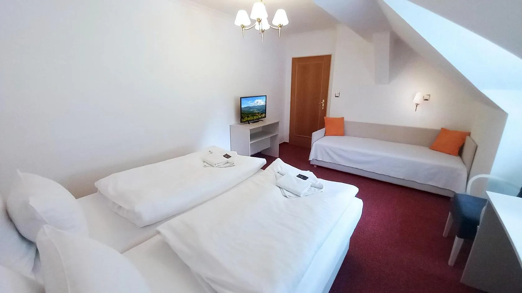 Photo of the whole room, Bed in Hotel Hradec