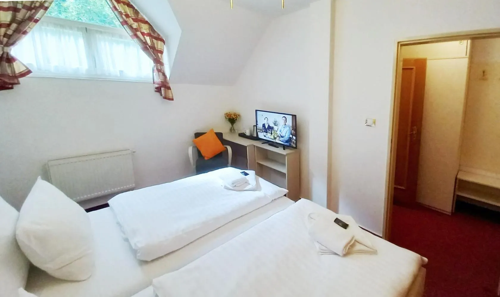 Photo of the whole room, Bed in Hotel Hradec