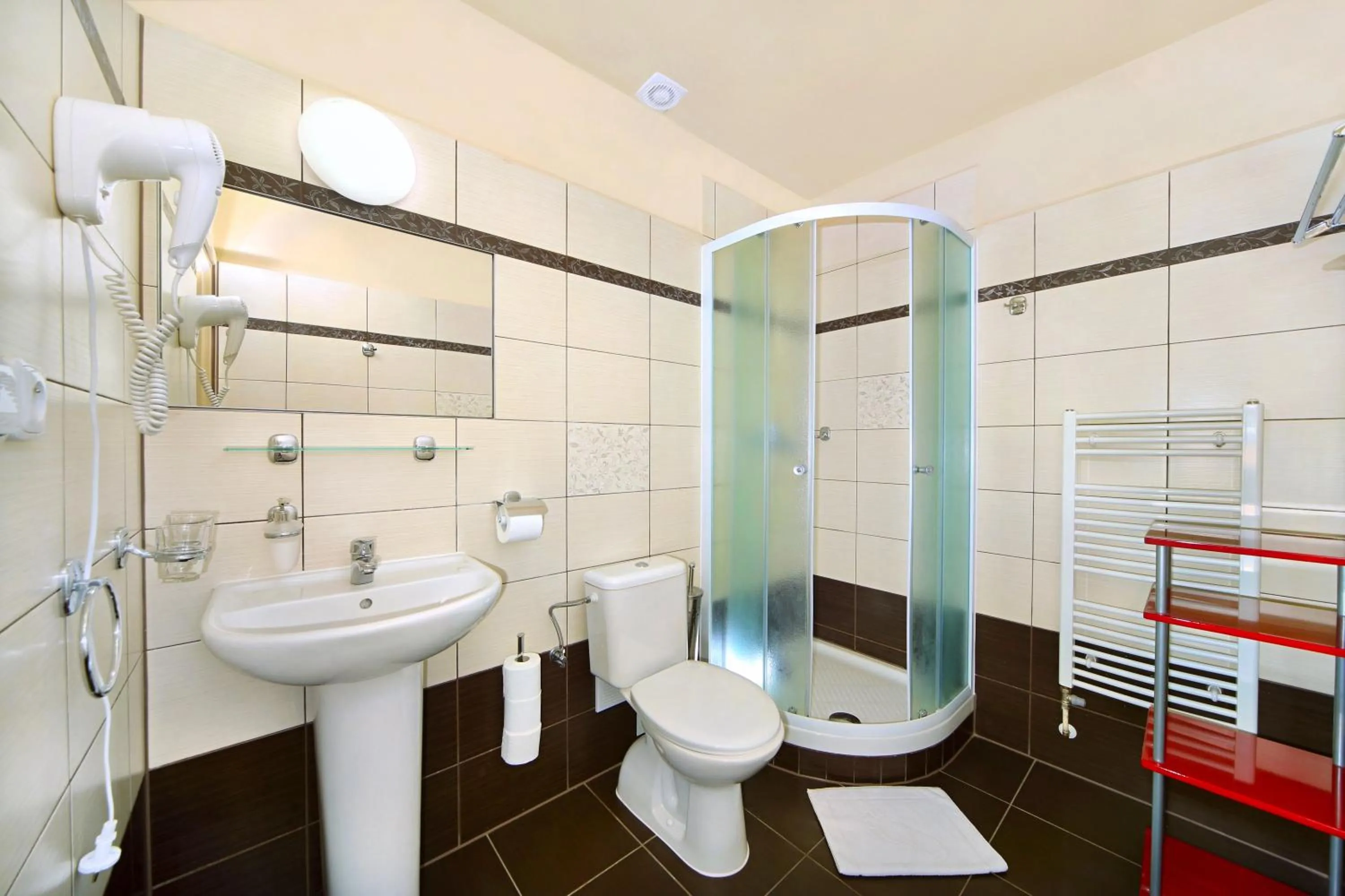 Bathroom in Hotel Hradec