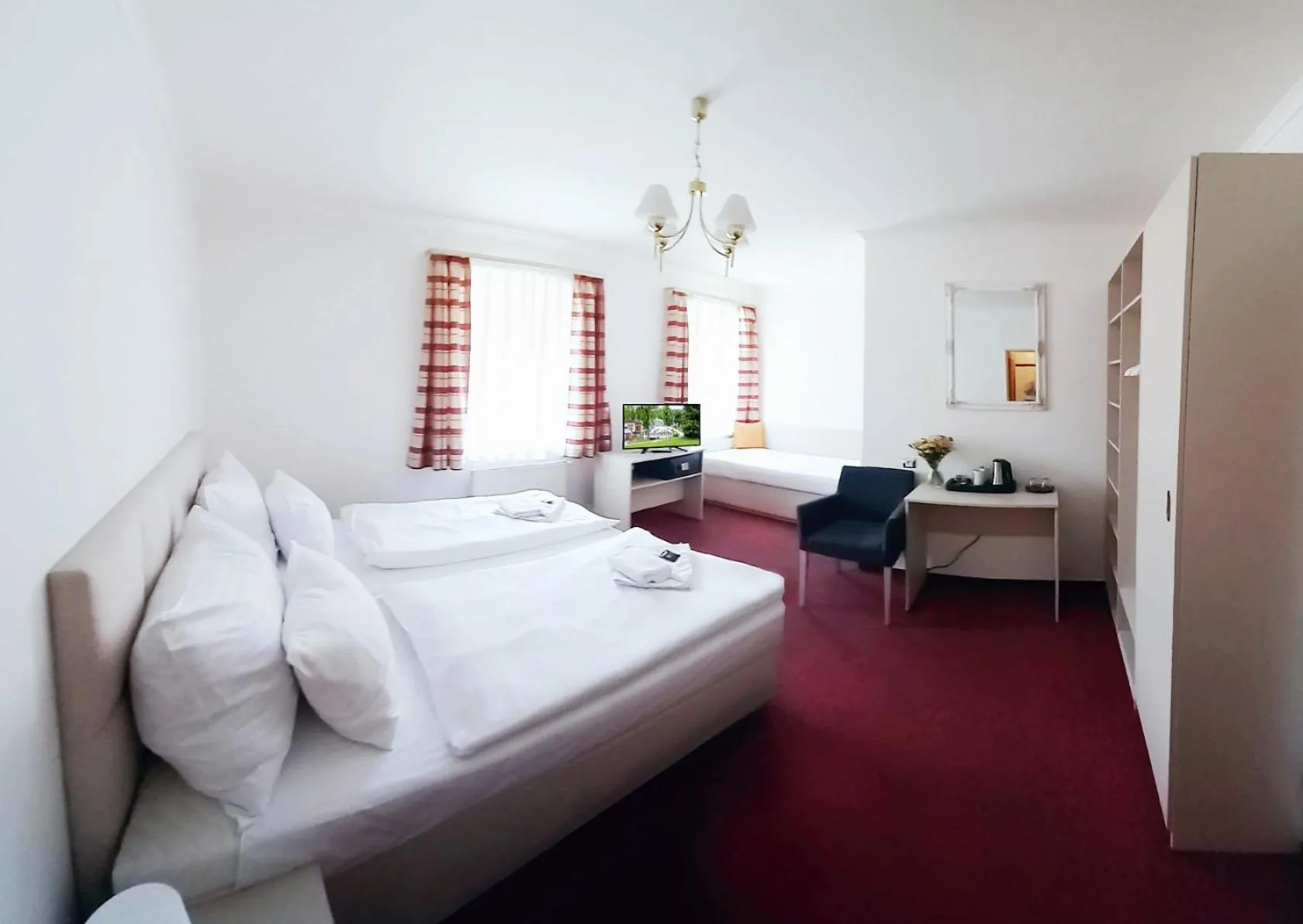 Photo of the whole room, Bed in Hotel Hradec