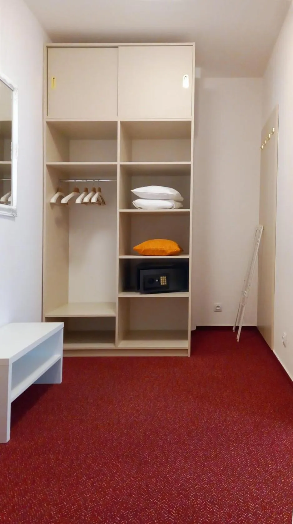 Property building, Bed in Hotel Hradec