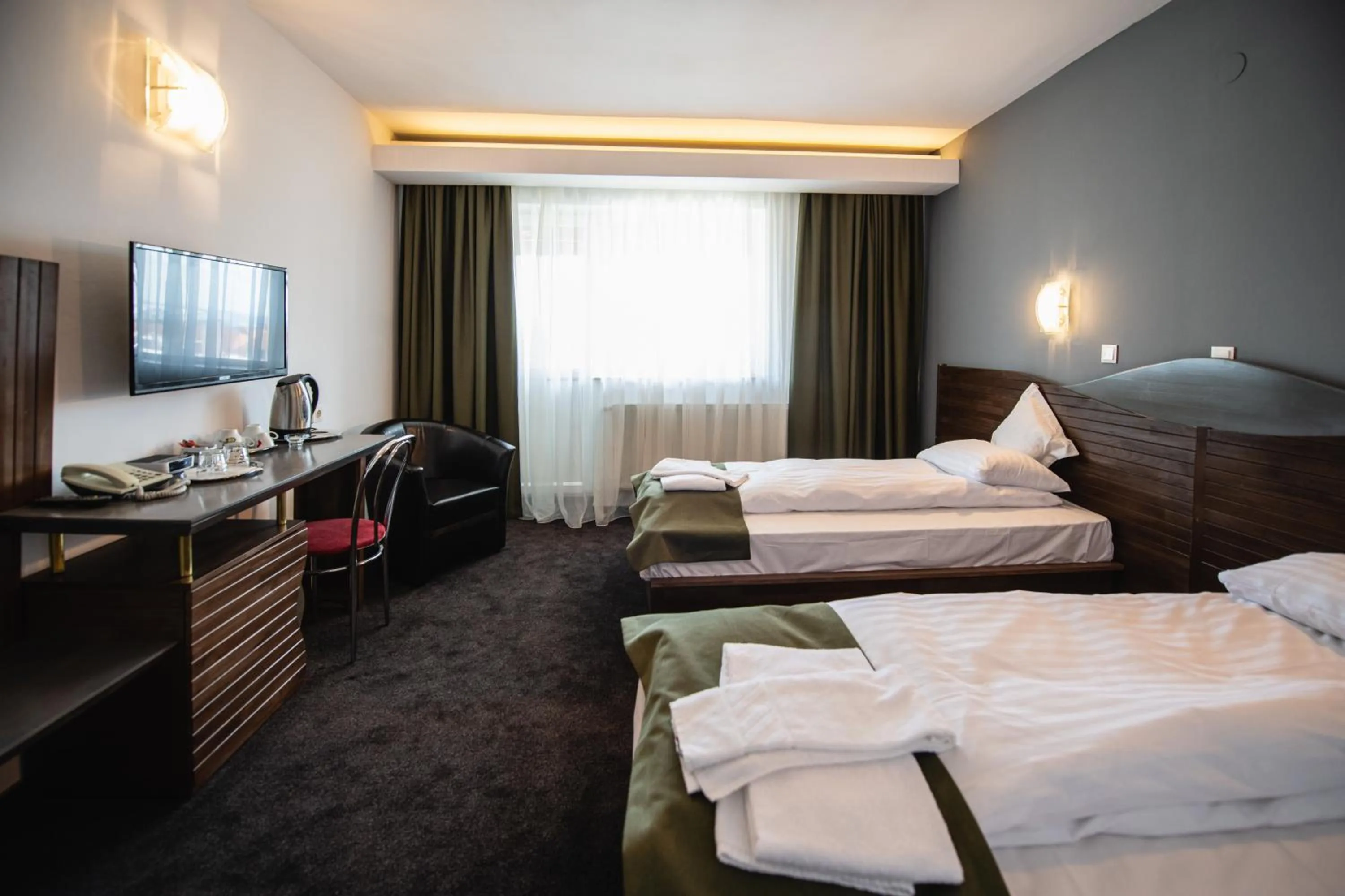 Photo of the whole room, Bed in Hotel Park Sfantu Gheorghe