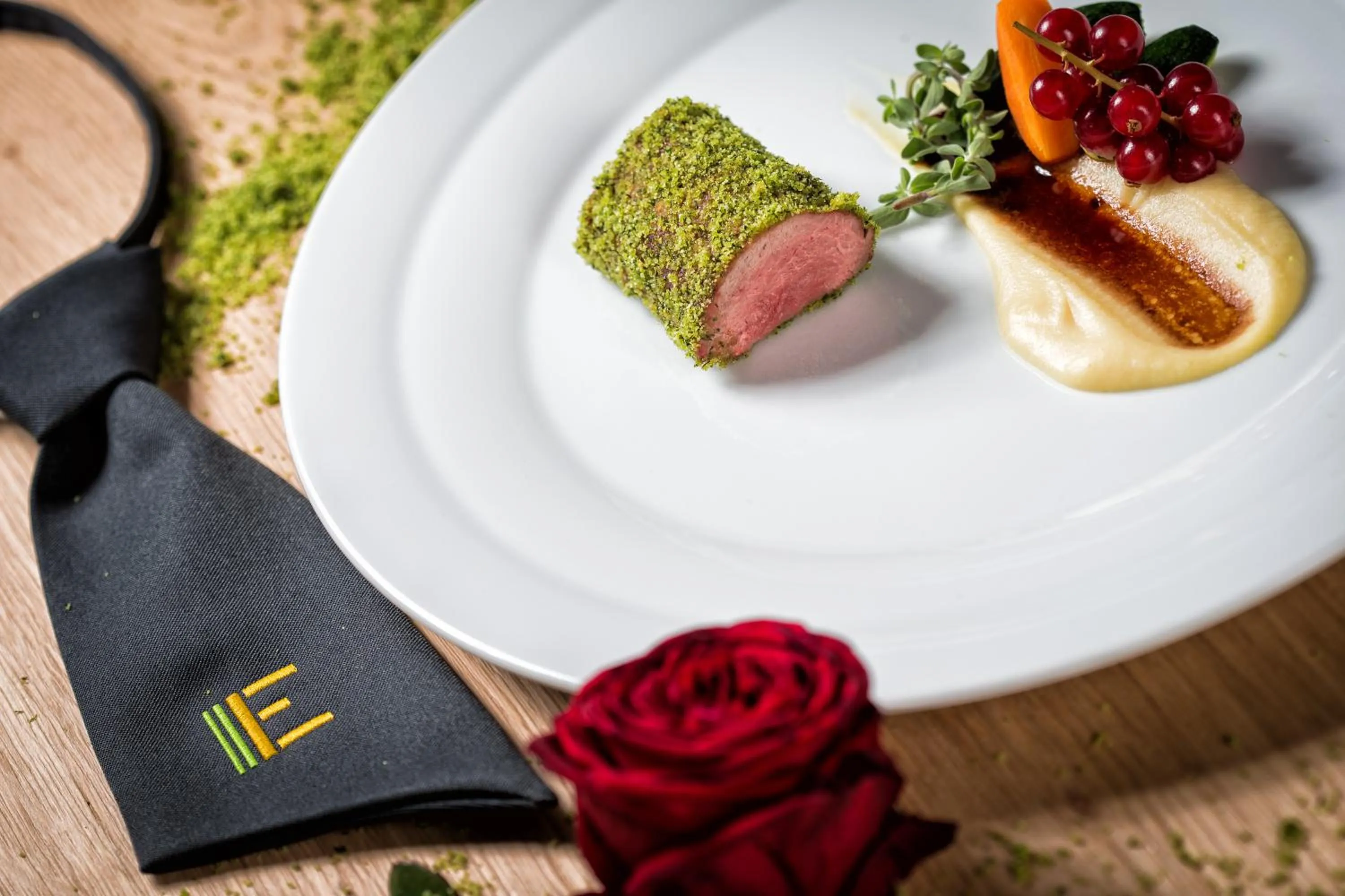 Food in Mountain Design Hotel Eden Selva