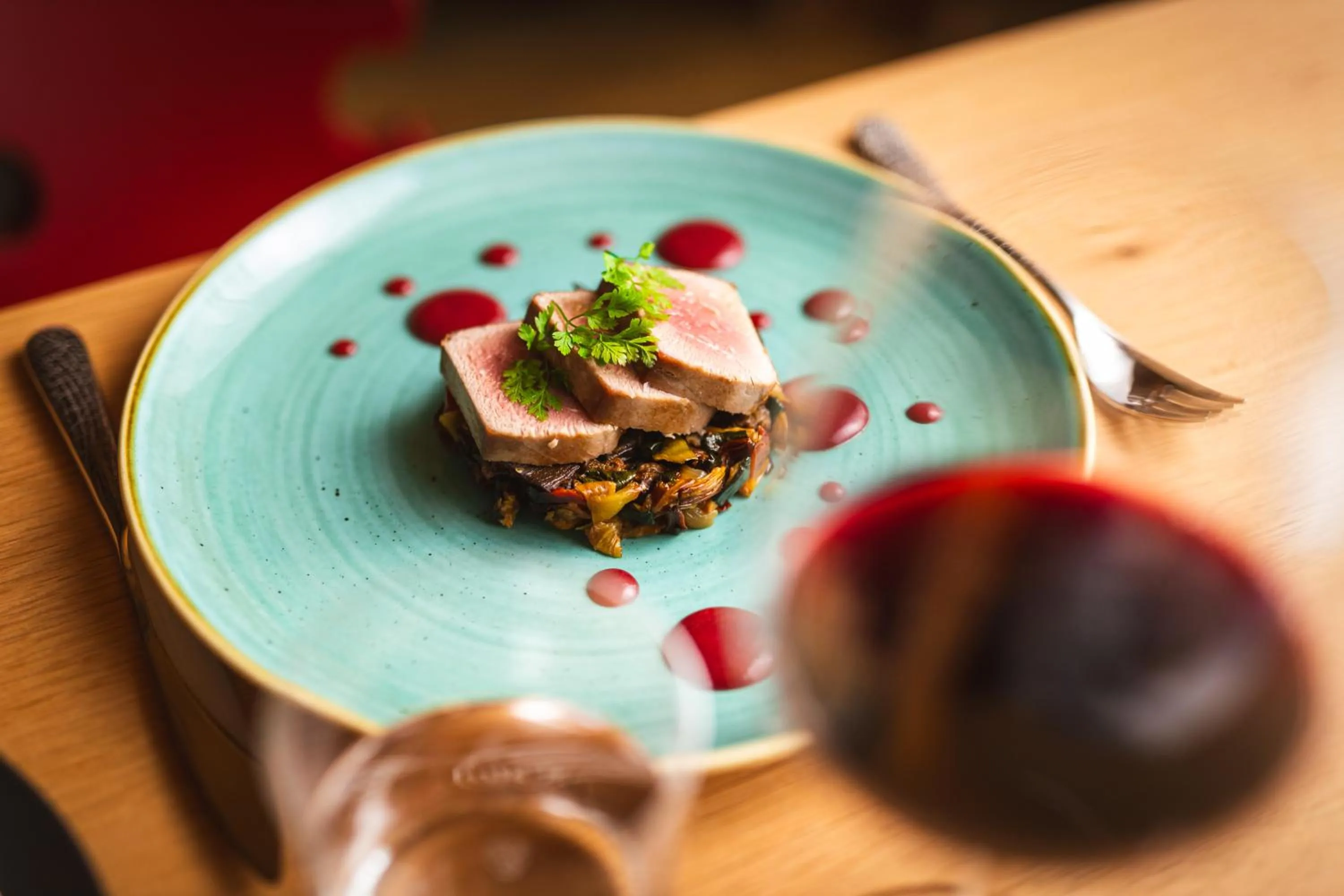 Restaurant/places to eat in Mountain Design Hotel Eden Selva