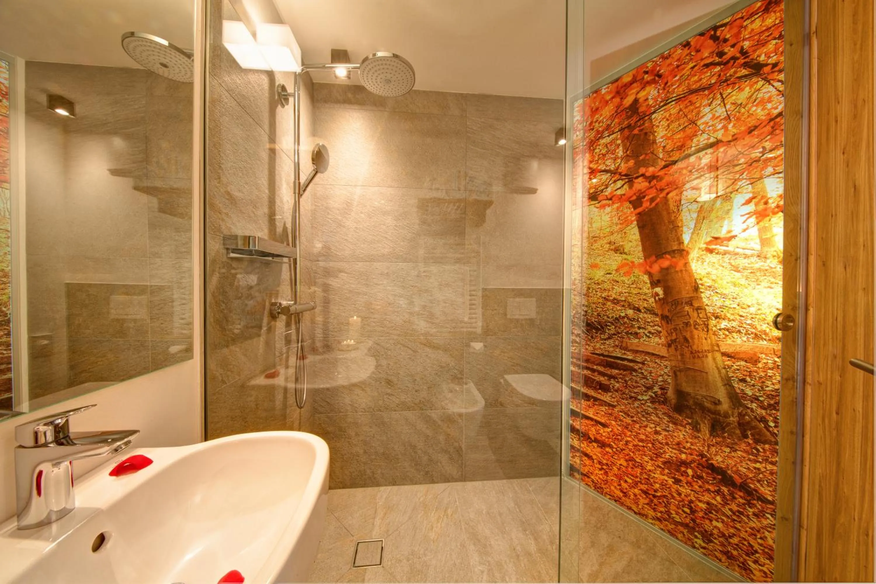 Decorative detail in Mountain Design Hotel Eden Selva