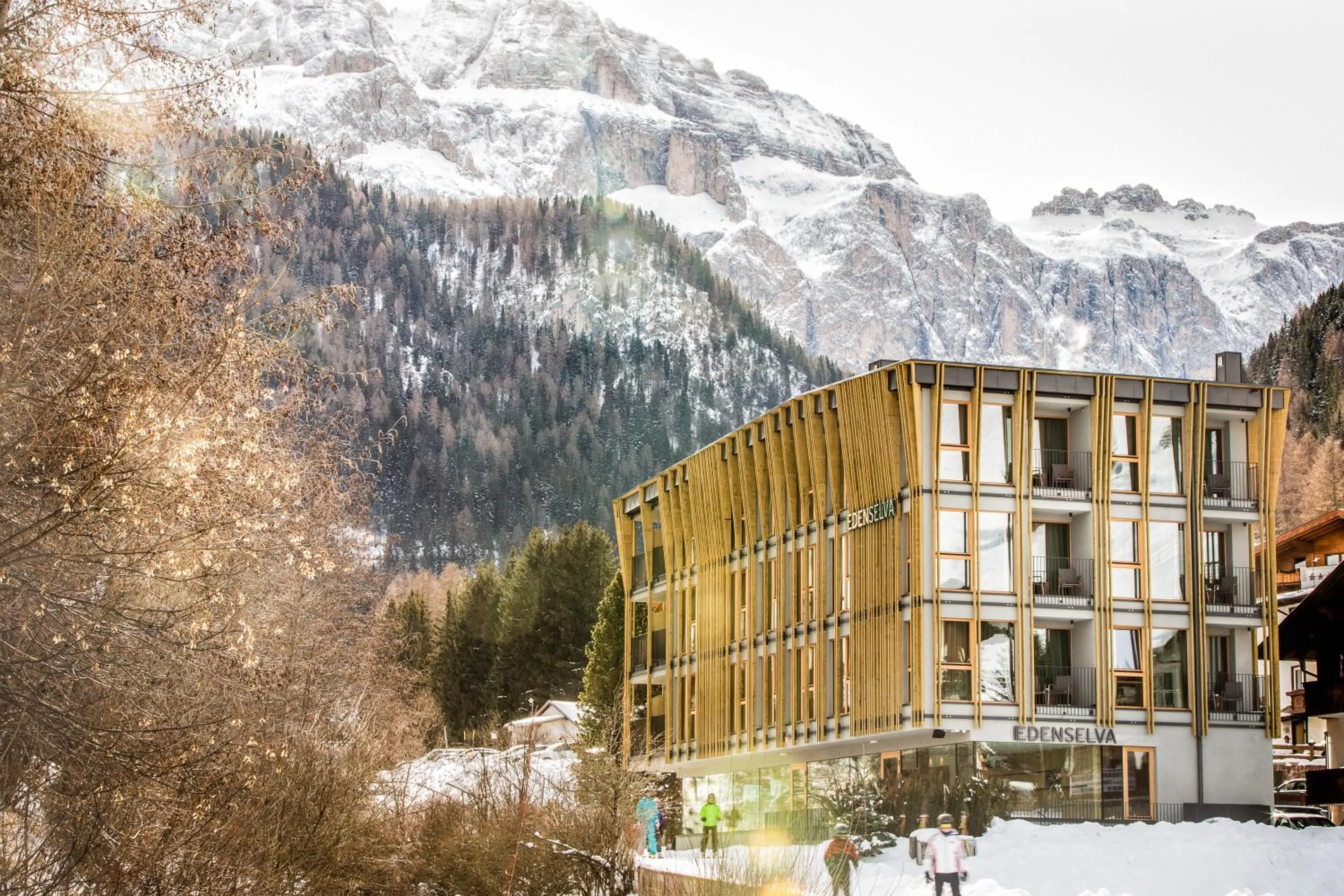 Property building in Mountain Design Hotel Eden Selva