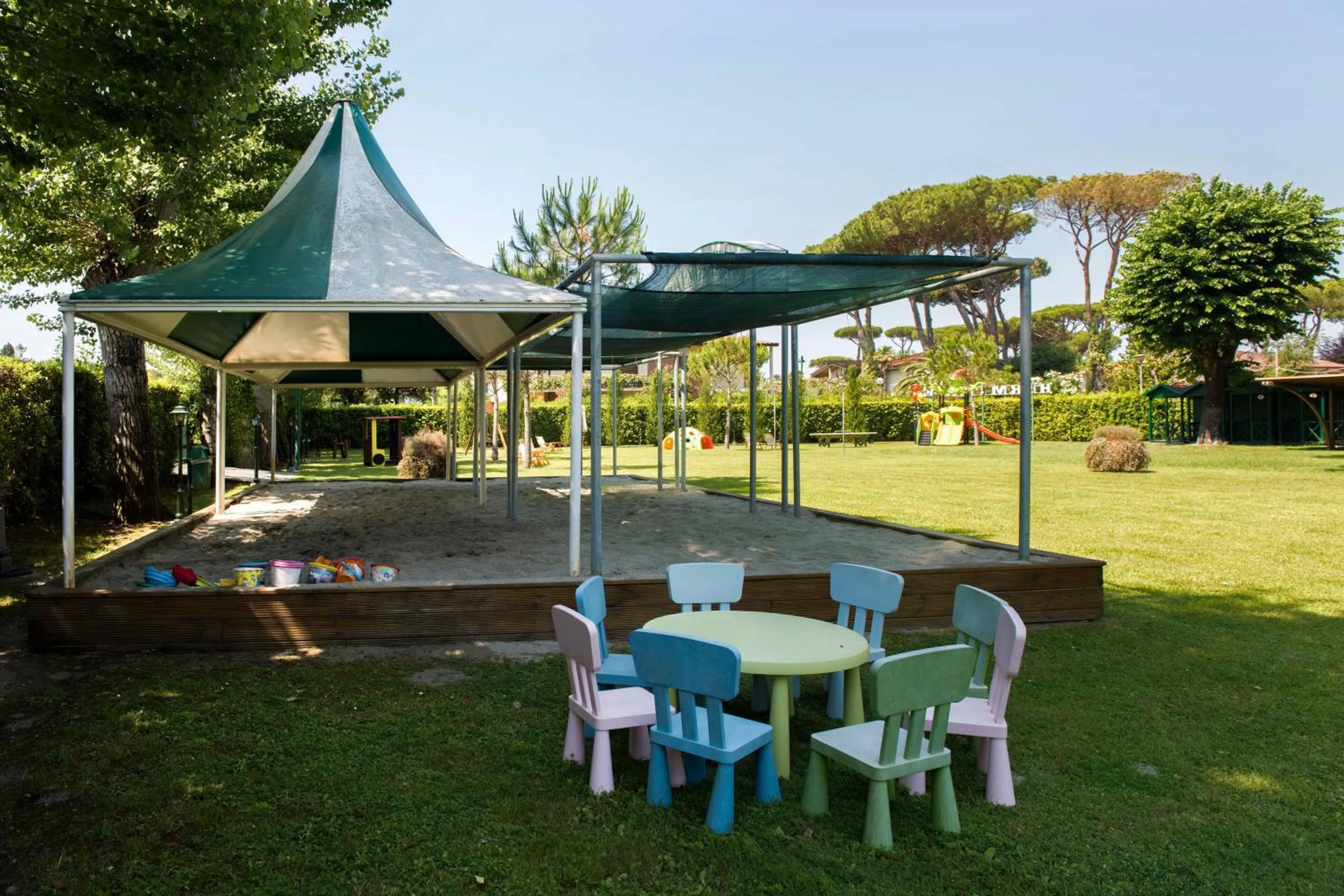 Children play ground in Hotel Hermitage