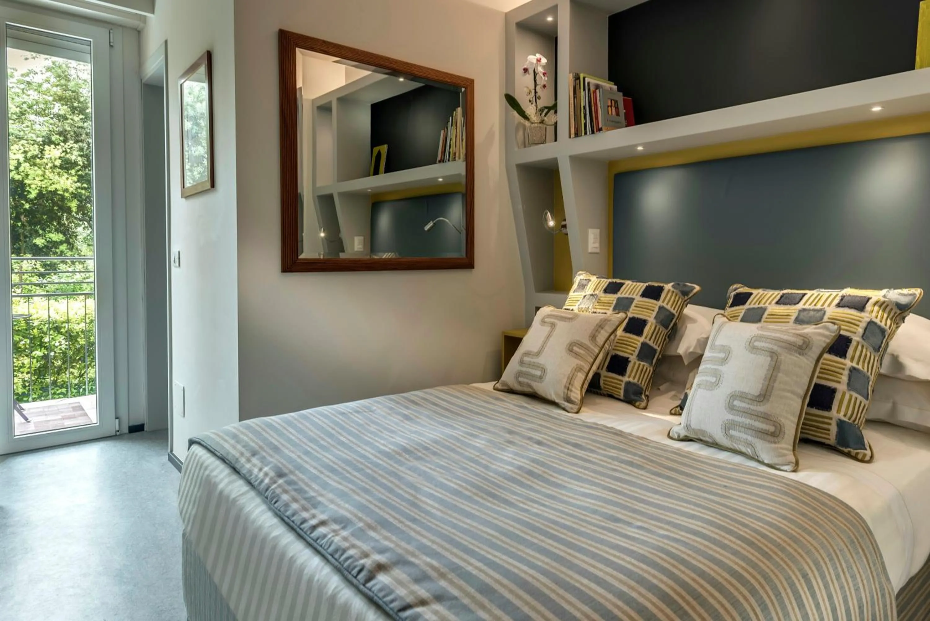 Bedroom, Bed in Hermitage Hotel & Resort Forte dei Marmi - Starhotels Collezione