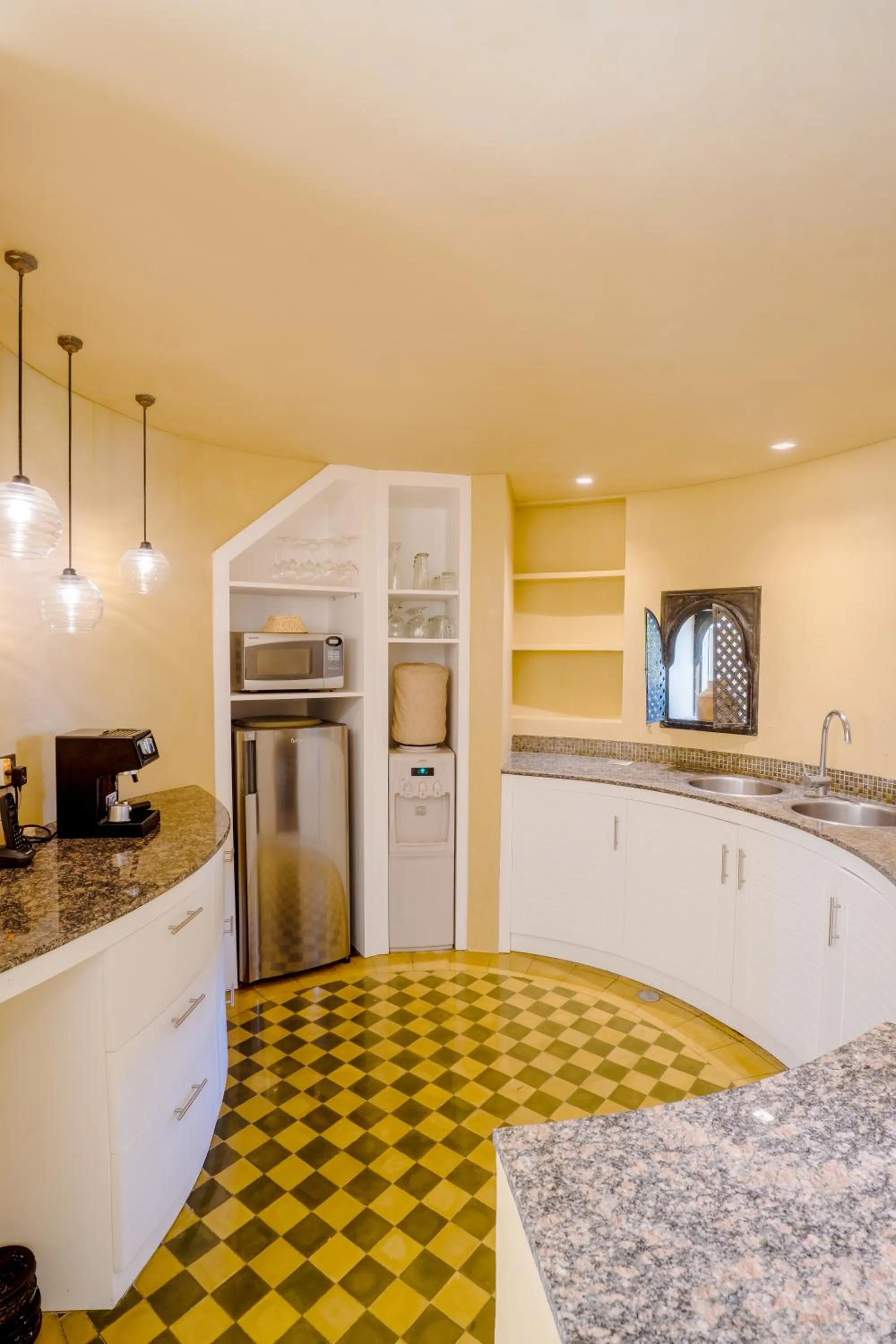 Kitchen or kitchenette in Space Villas Bali